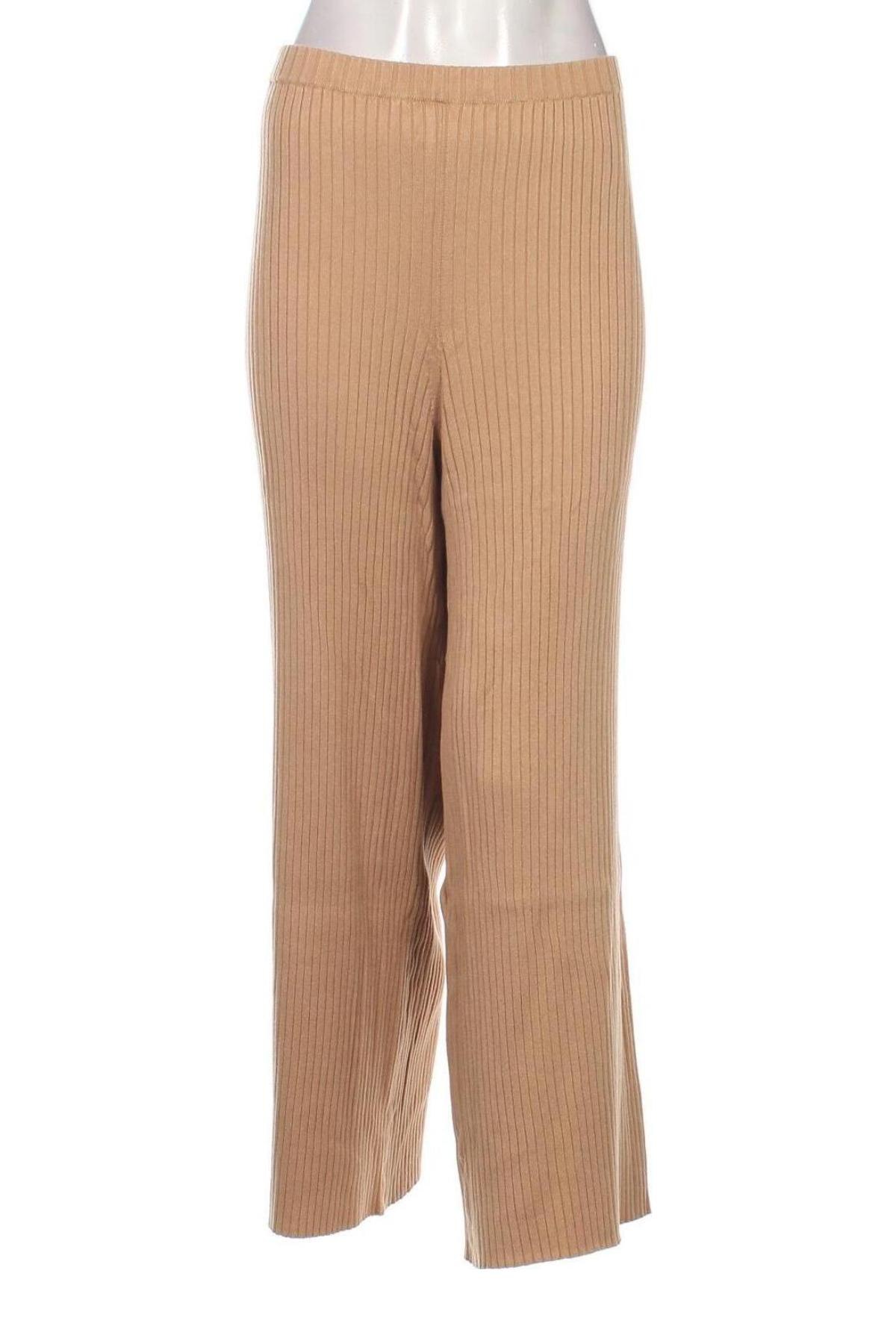 Pantaloni de femei Monki, Mărime XXL, Culoare Bej, Preț 60,79 Lei