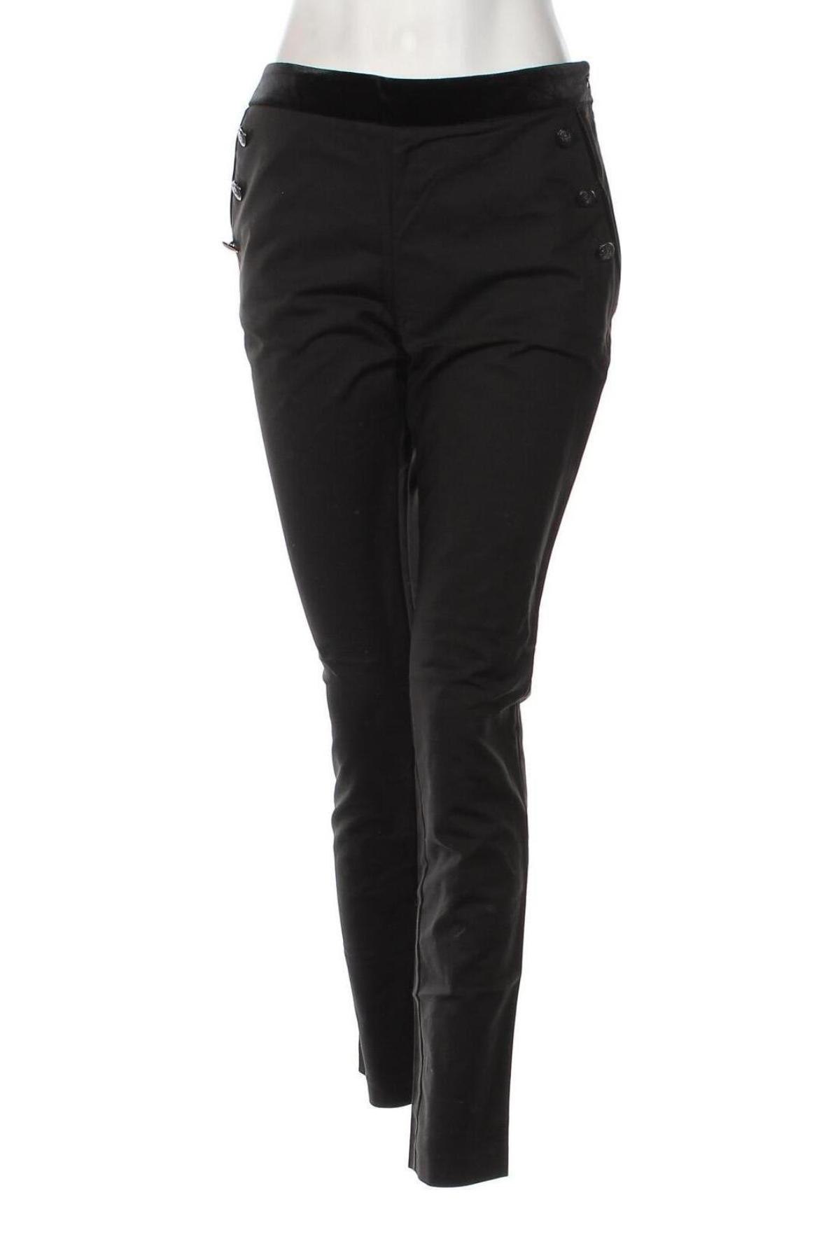 Γυναικείο παντελόνι Morgan, Μέγεθος M, Χρώμα Μαύρο, Τιμή 25,36 €