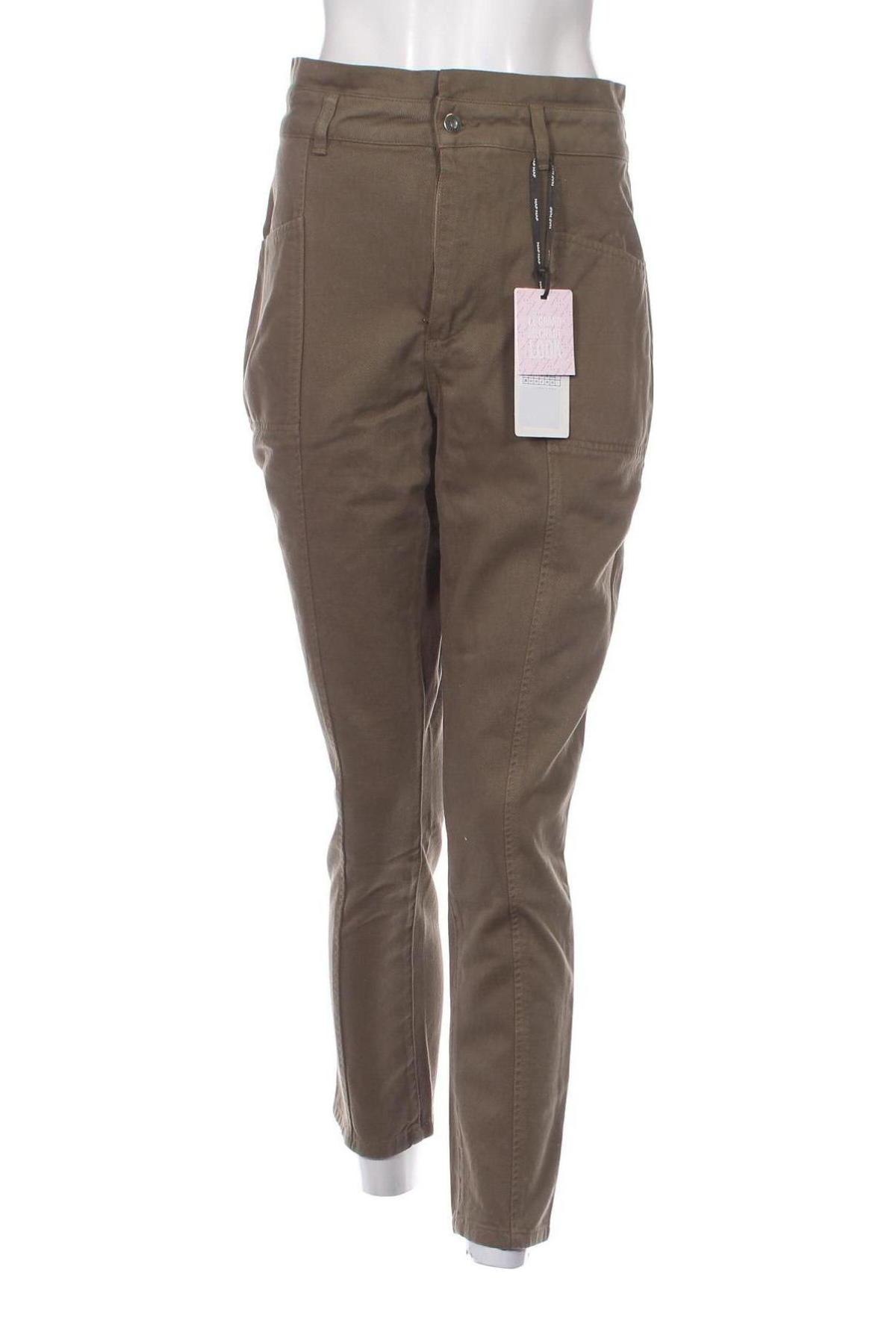 Damenhose Naf Naf, Größe XS, Farbe Grün, Preis € 14,99