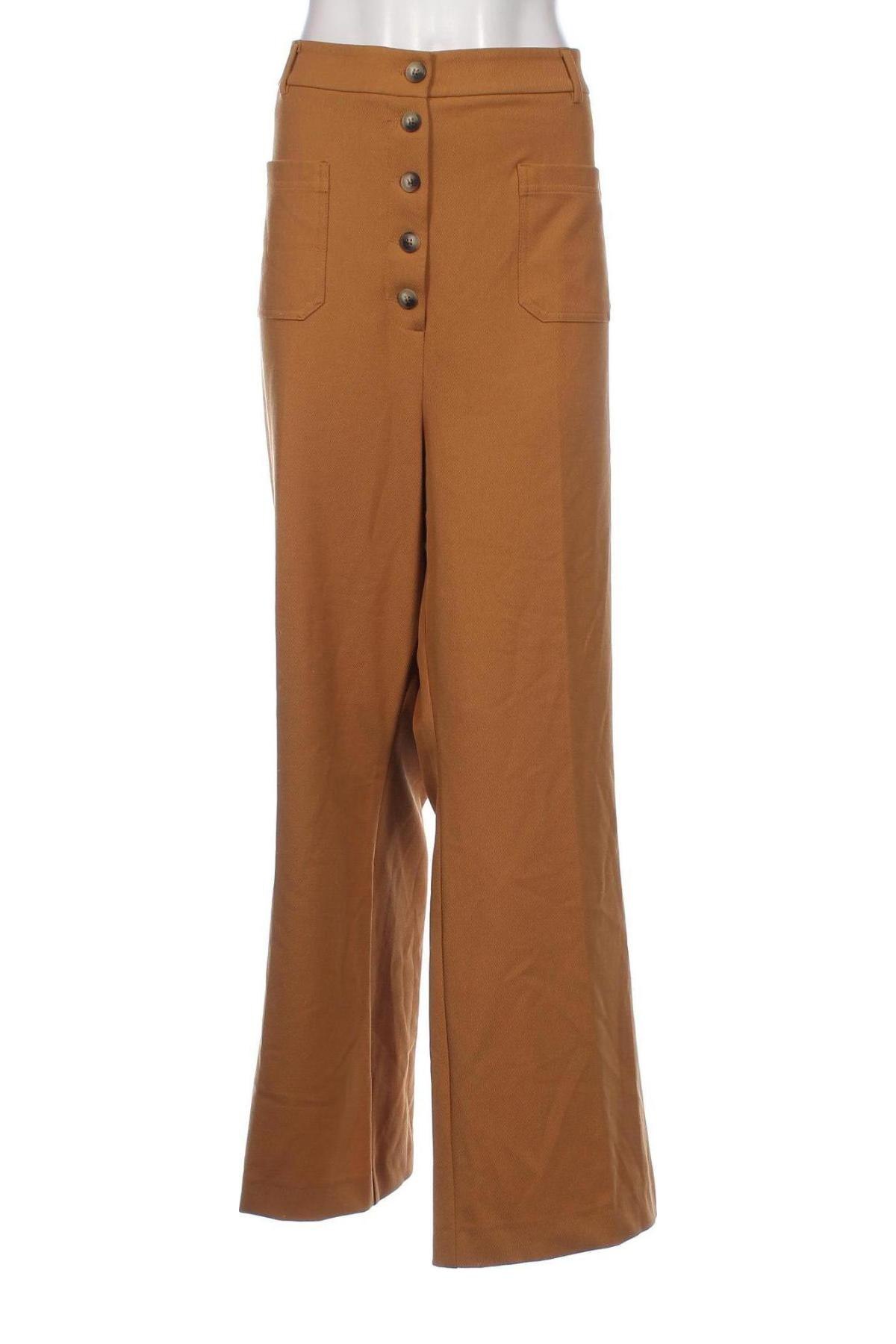 Pantaloni de femei Next, Mărime 3XL, Culoare Bej, Preț 150,12 Lei