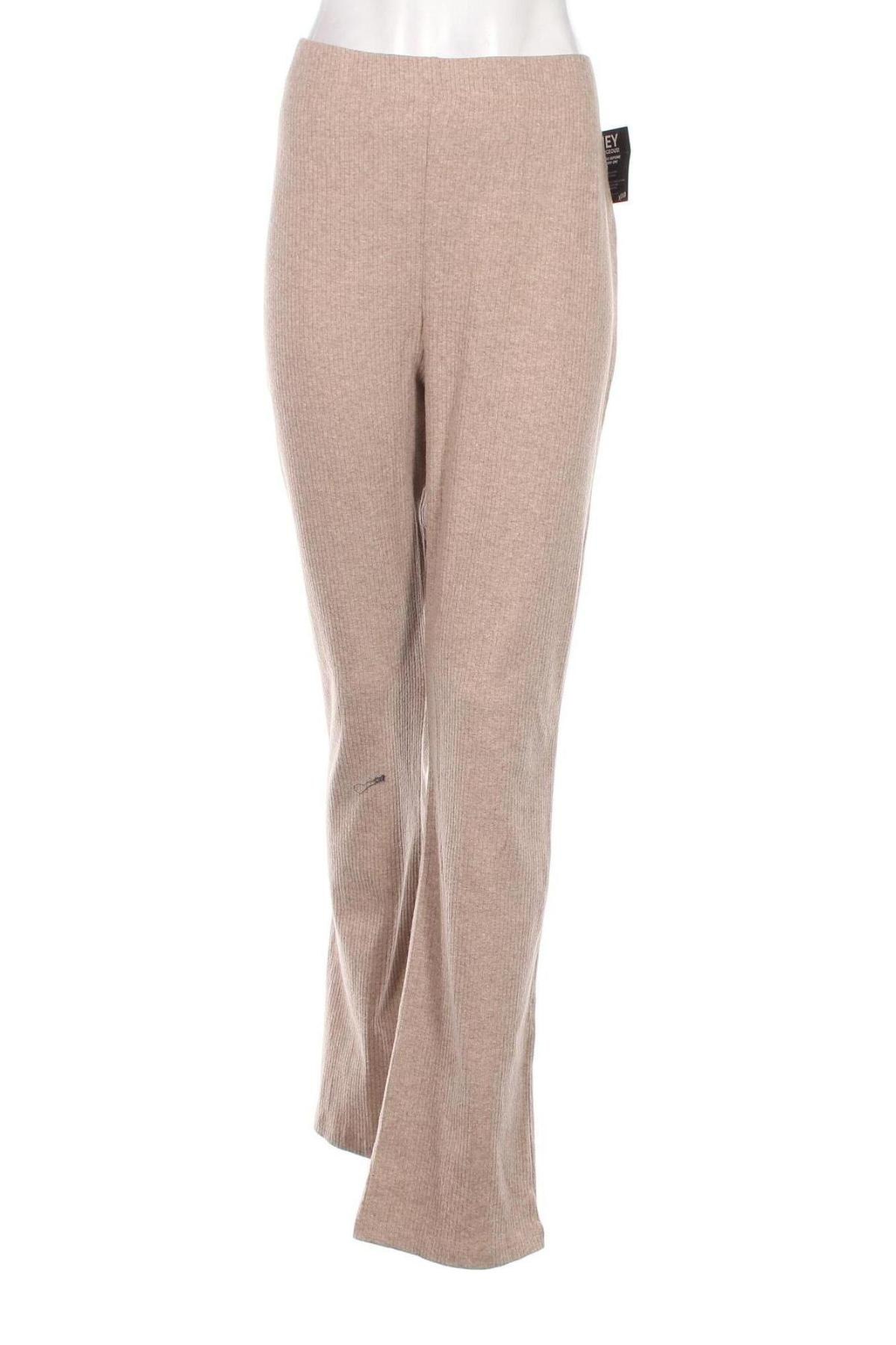 Γυναικείο παντελόνι Nly Trend, Μέγεθος XL, Χρώμα Καφέ, Τιμή 10,20 €