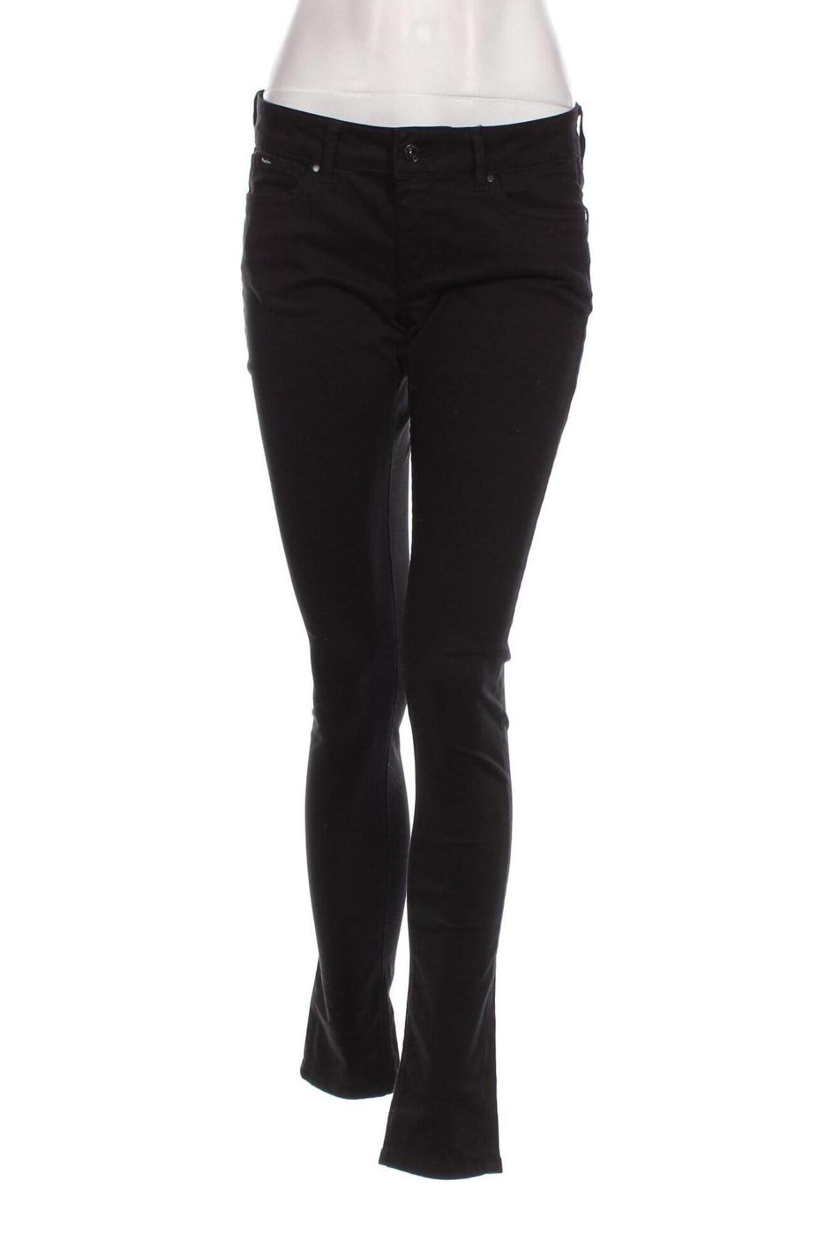 Pantaloni de femei Pepe Jeans, Mărime M, Culoare Negru, Preț 76,97 Lei