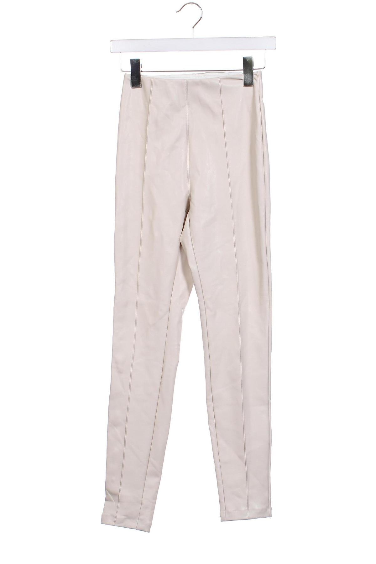 Pantaloni de femei Pimkie, Mărime XXS, Culoare Ecru, Preț 95,39 Lei