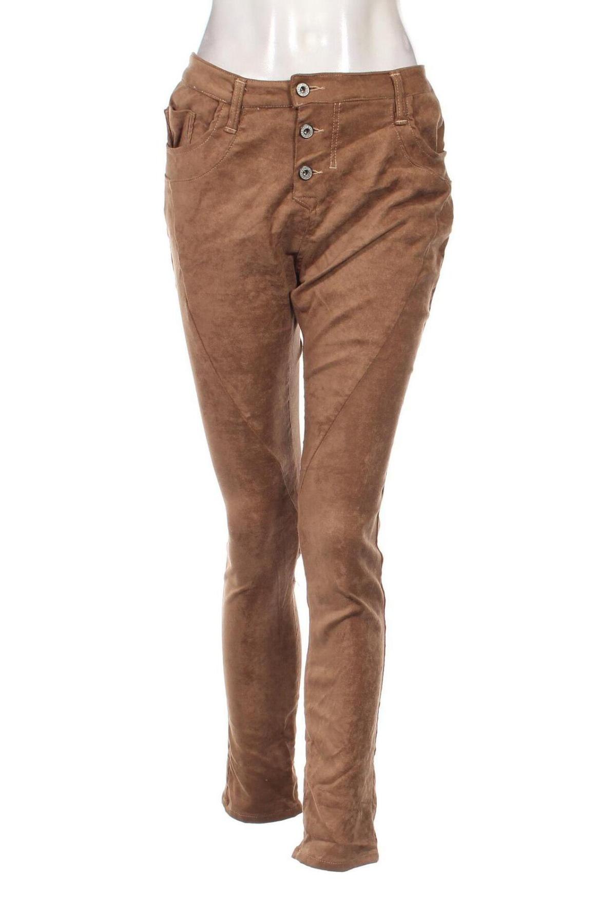 Γυναικείο παντελόνι Please, Μέγεθος XL, Χρώμα  Μπέζ, Τιμή 7,99 €