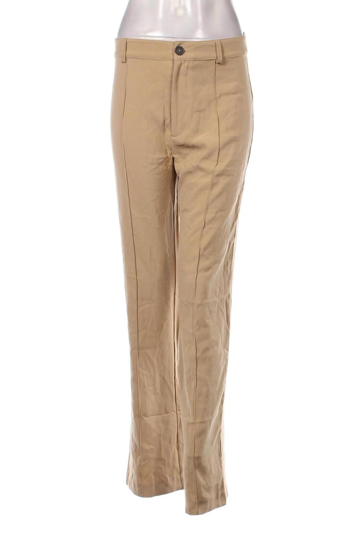 Damenhose Pull&Bear, Größe M, Farbe Beige, Preis 3,03 €