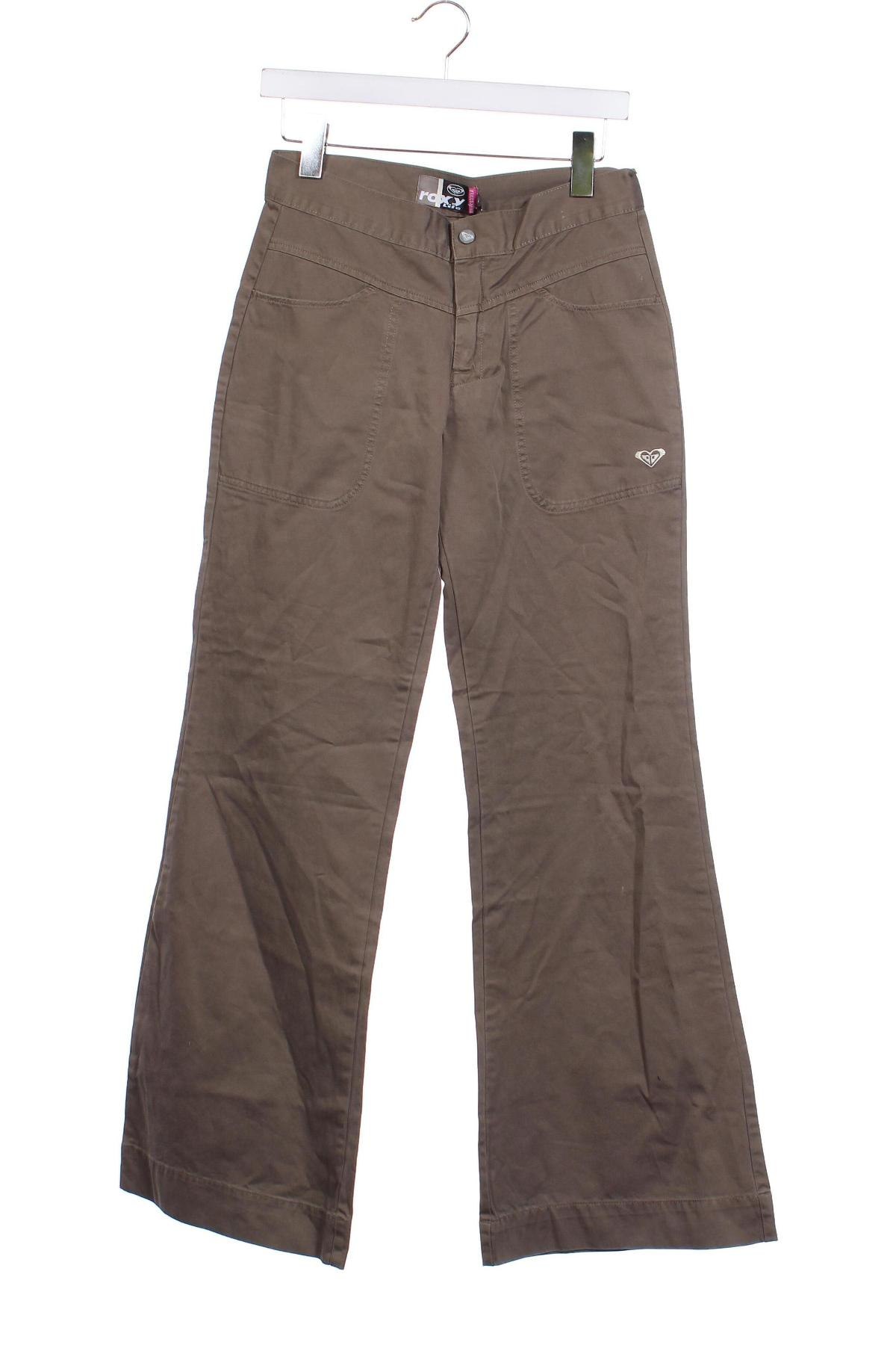 Pantaloni de femei Quiksilver, Mărime S, Culoare Verde, Preț 166,23 Lei