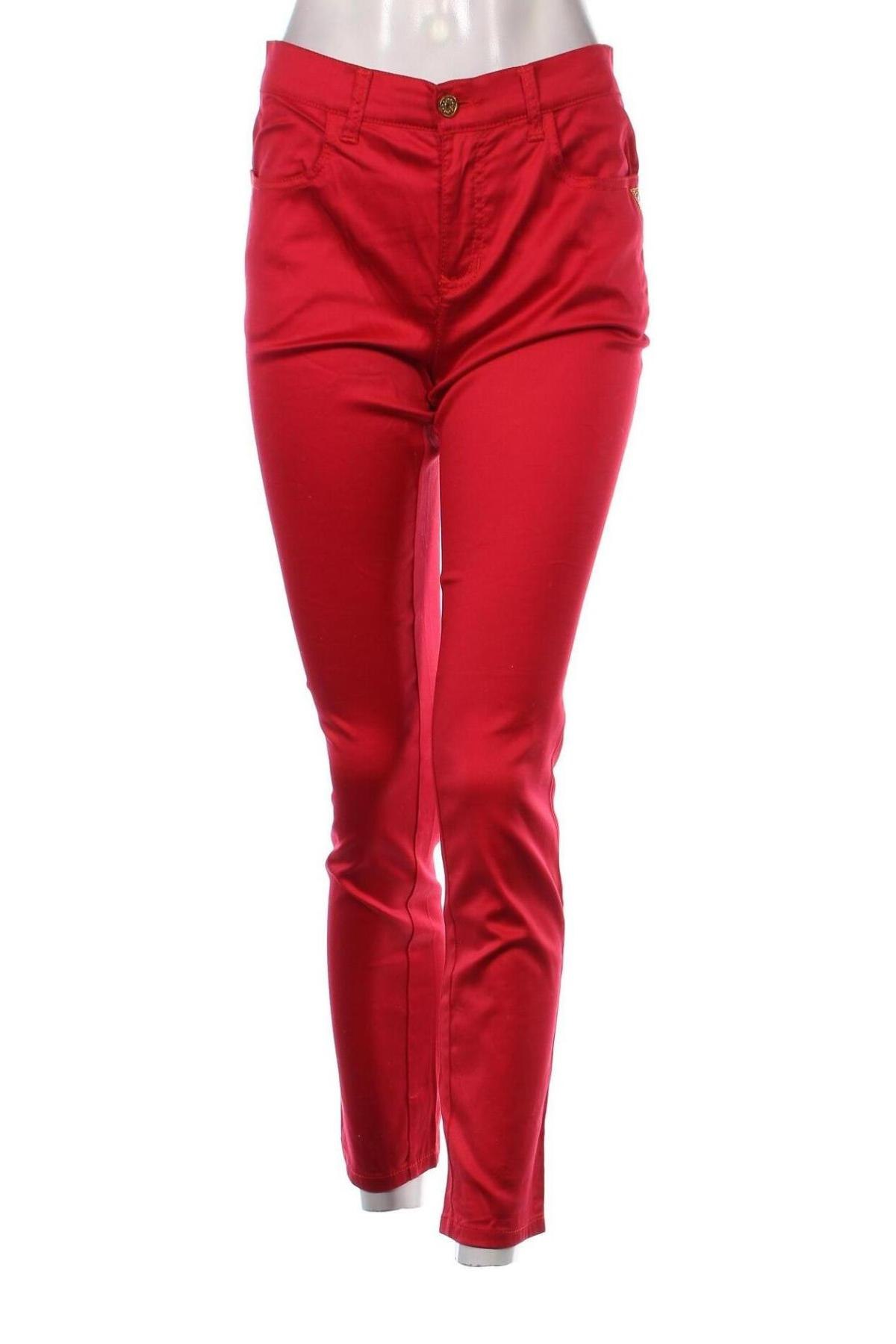 Damenhose Rocco Barocco, Größe M, Farbe Rot, Preis 9,60 €