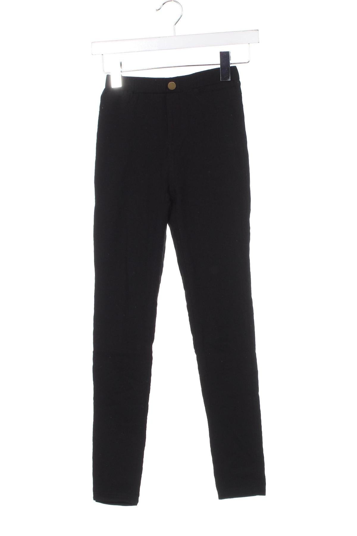 Дамски панталон SHEIN, Размер XS, Цвят Черен, Цена 17,60 лв.