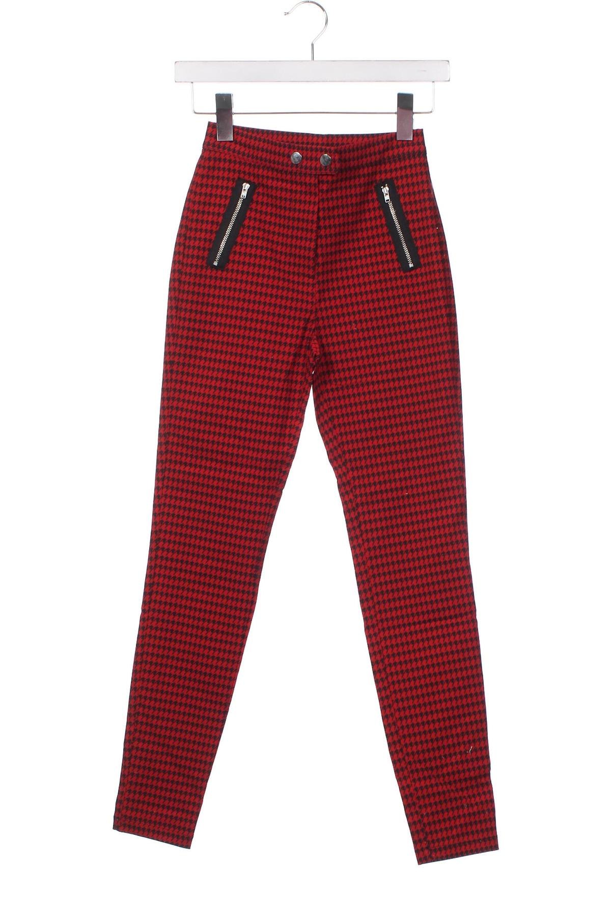 Дамски панталон Tally Weijl, Размер XS, Цвят Червен, Цена 7,82 лв.