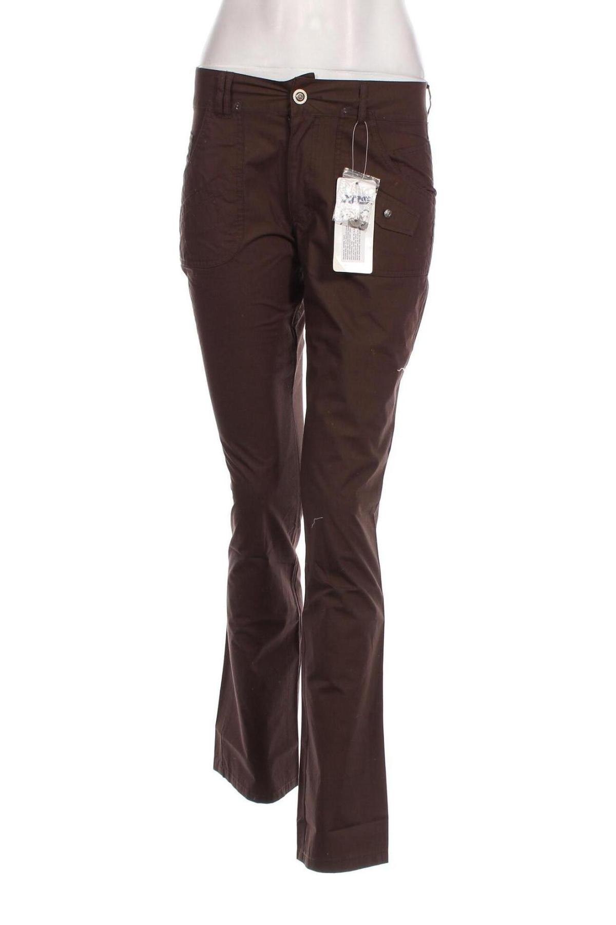 Pantaloni de femei Tbs, Mărime S, Culoare Maro, Preț 64,24 Lei