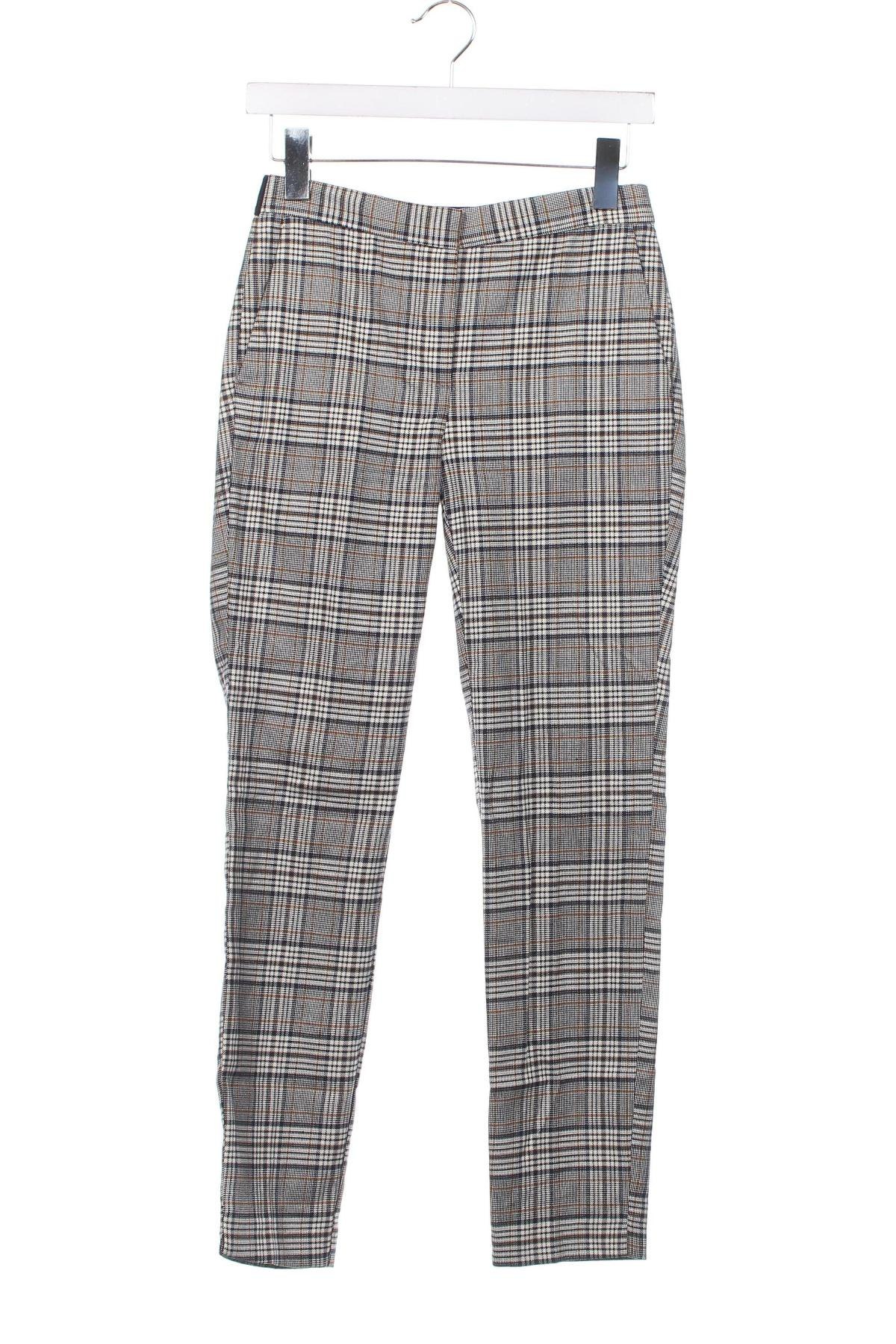 Дамски панталон Zara, Размер XS, Цвят Многоцветен, Цена 4,86 лв.