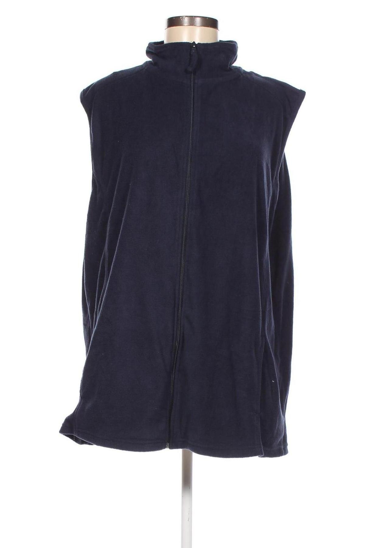 Γυναικείο fleece γιλέκο Janina, Μέγεθος XL, Χρώμα Μπλέ, Τιμή 14,10 €