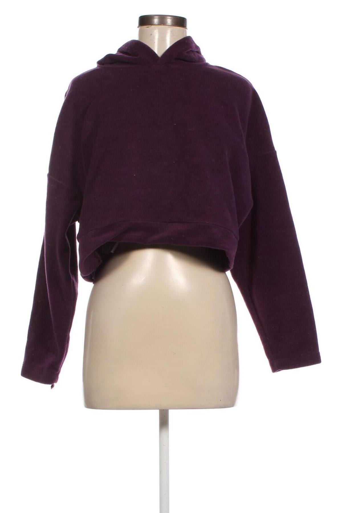 Γυναικείο fleece φούτερ Trendyol, Μέγεθος S, Χρώμα Βιολετί, Τιμή 5,07 €