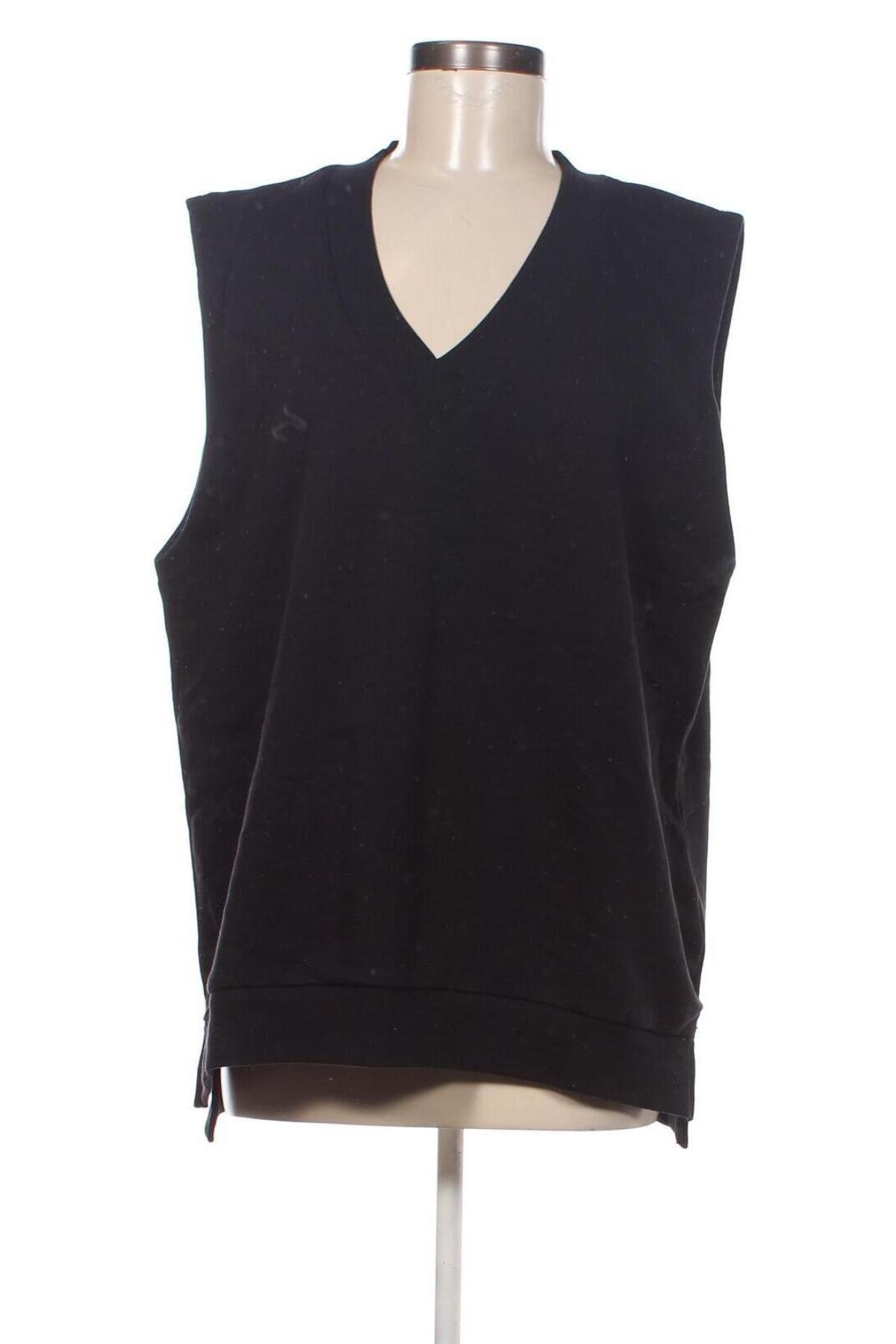 Γυναικείο αμάνικο μπλουζάκι, Μέγεθος L, Χρώμα Μαύρο, Τιμή 5,39 €