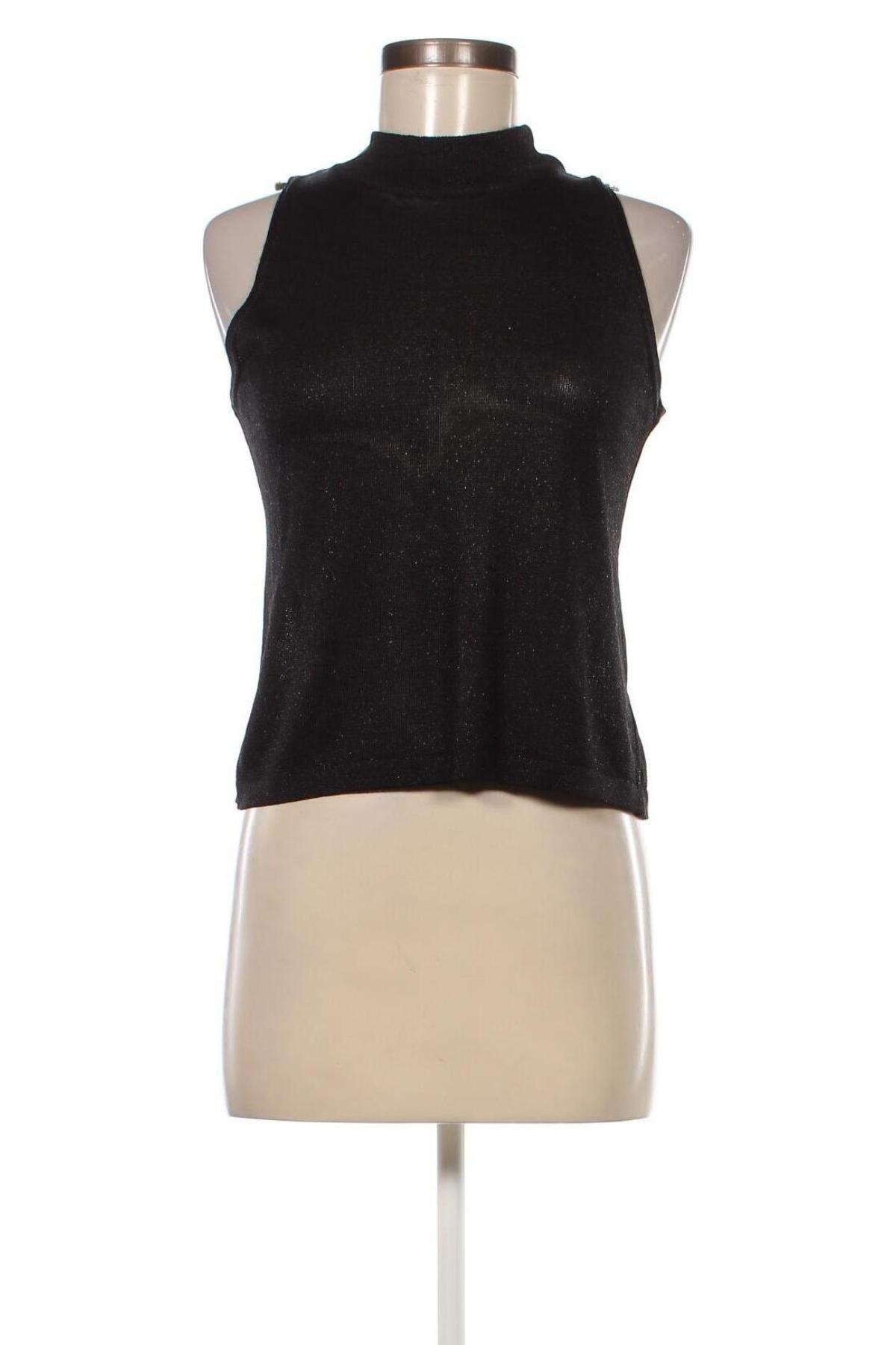 Γυναικείο αμάνικο μπλουζάκι, Μέγεθος M, Χρώμα Μαύρο, Τιμή 3,15 €