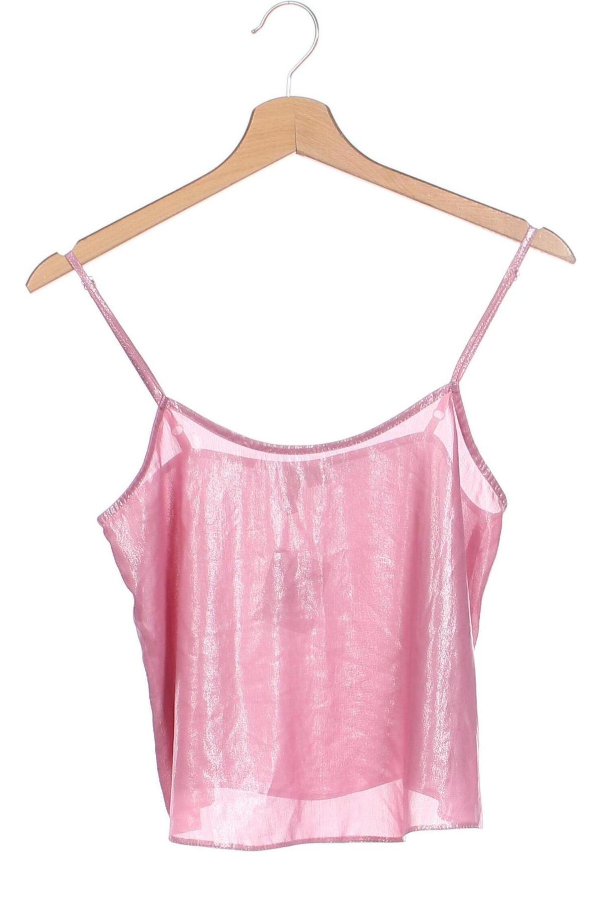 Γυναικείο αμάνικο μπλουζάκι ASOS, Μέγεθος XS, Χρώμα Ρόζ , Τιμή 10,23 €