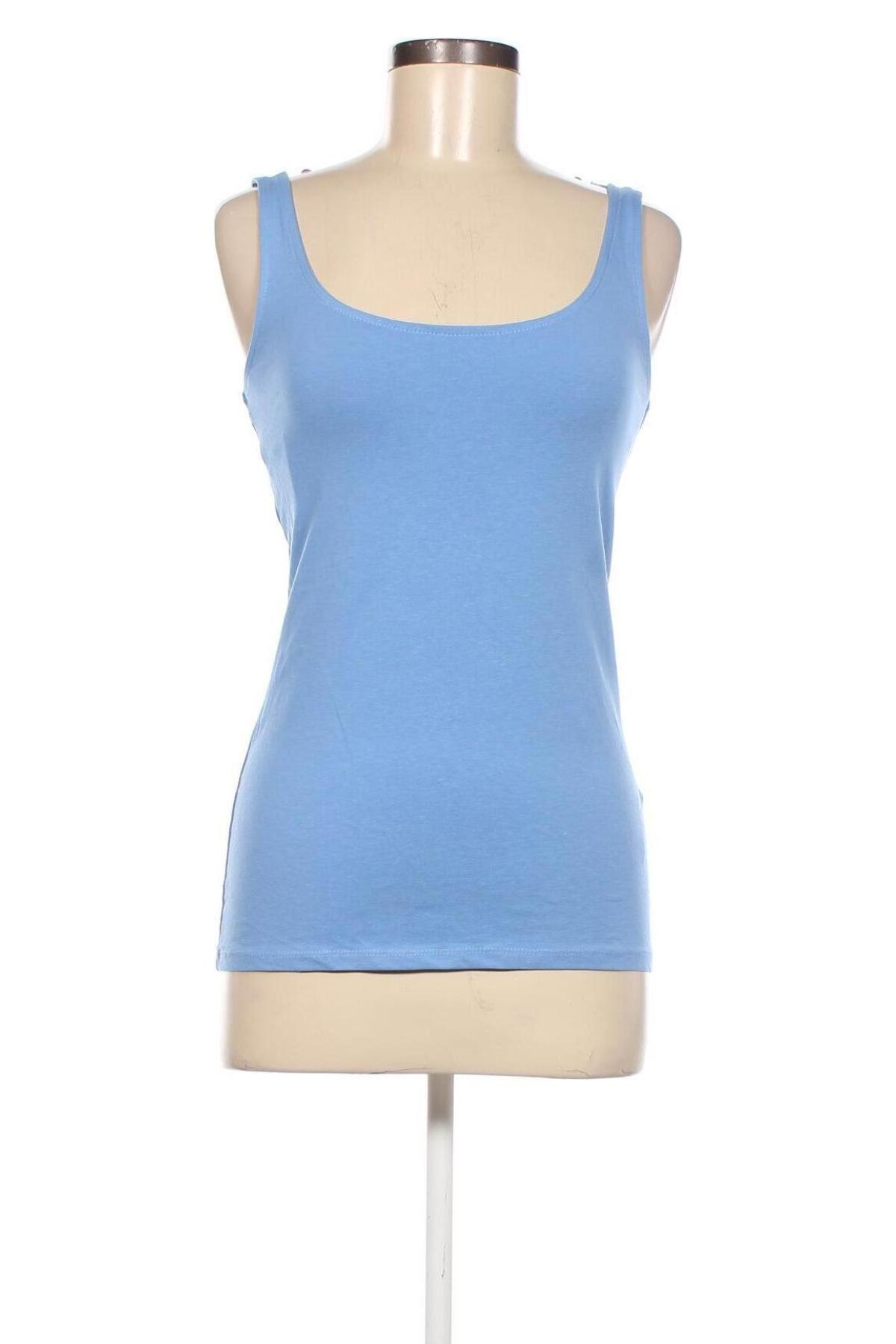 Γυναικείο αμάνικο μπλουζάκι Beloved, Μέγεθος M, Χρώμα Μπλέ, Τιμή 7,00 €