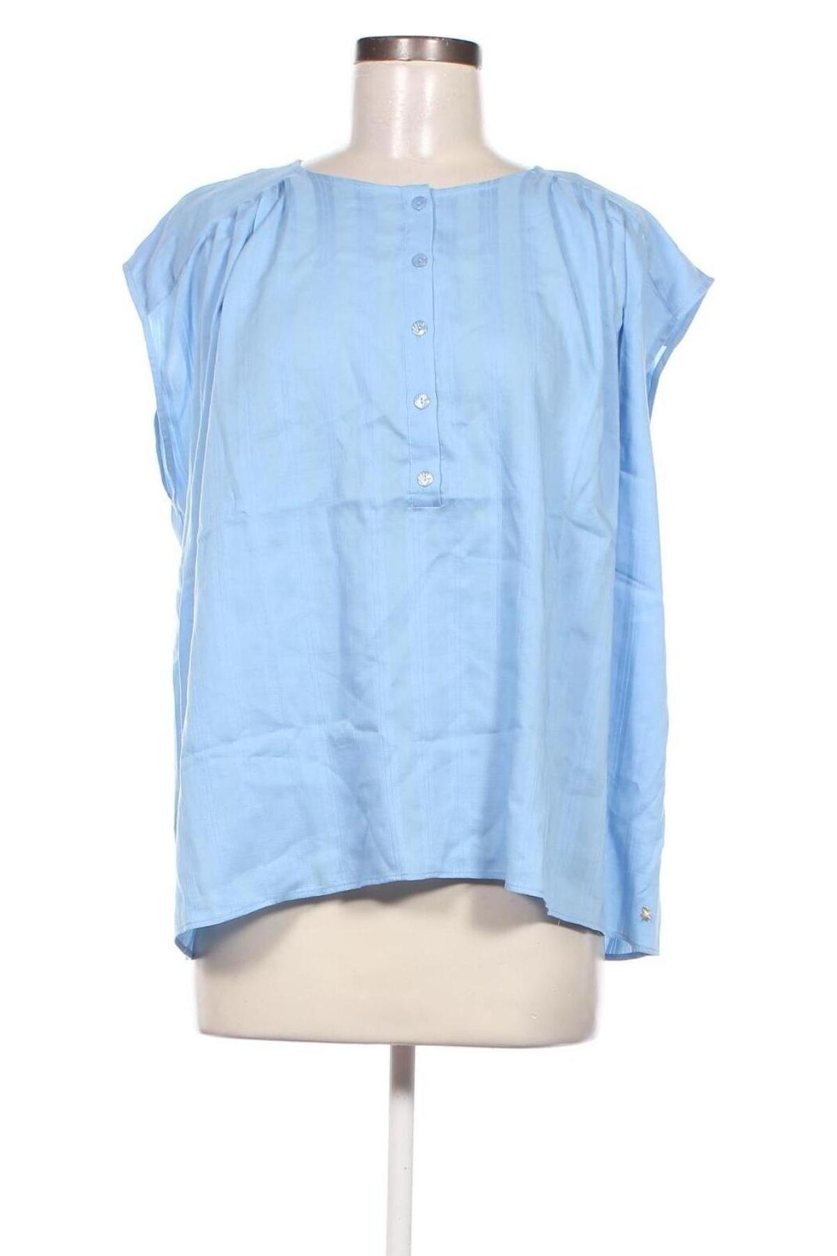 Γυναικείο αμάνικο μπλουζάκι Des Petits Hauts, Μέγεθος S, Χρώμα Μπλέ, Τιμή 15,98 €