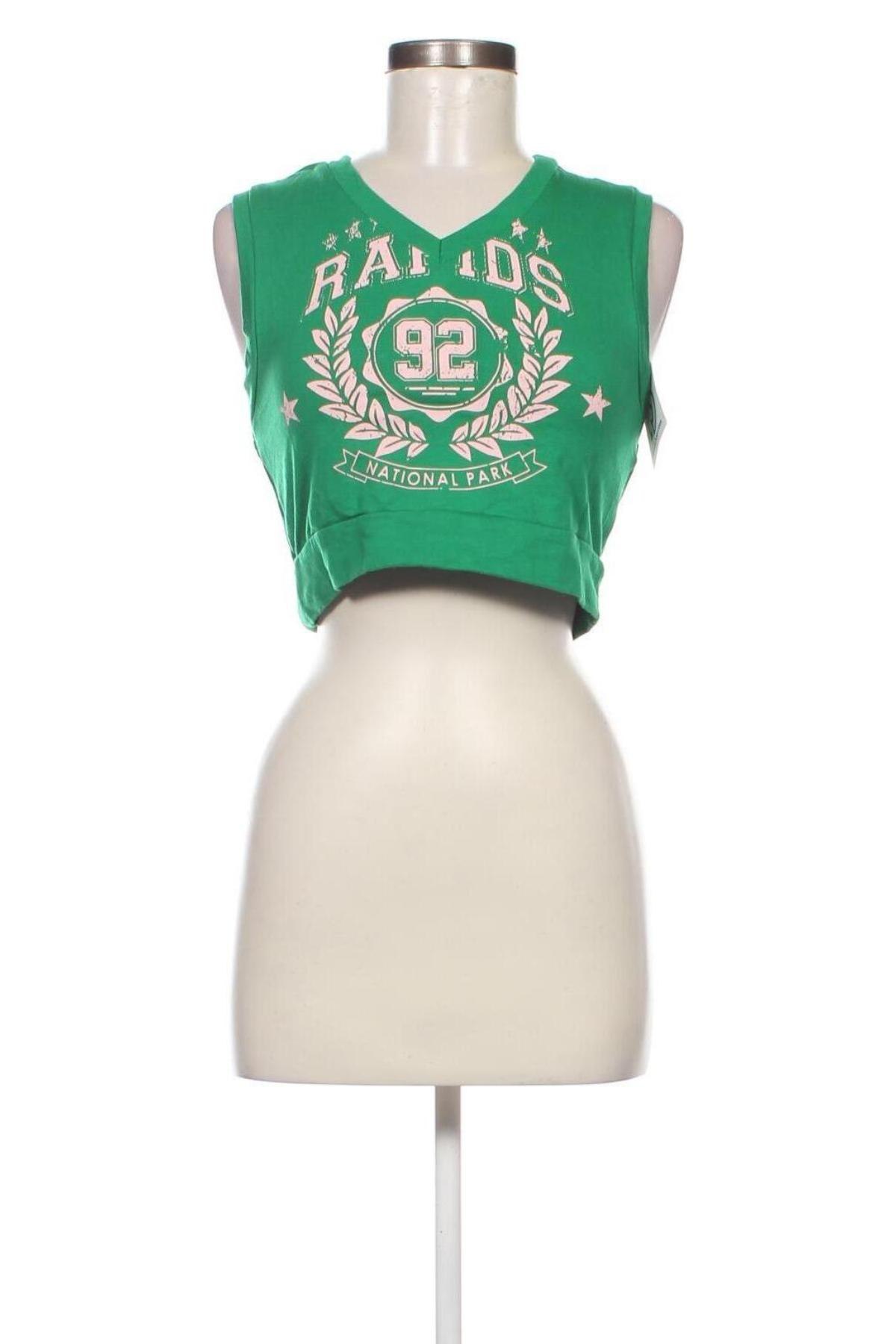 Tricou de damă Fb Sister, Mărime XXS, Culoare Verde, Preț 9,41 Lei