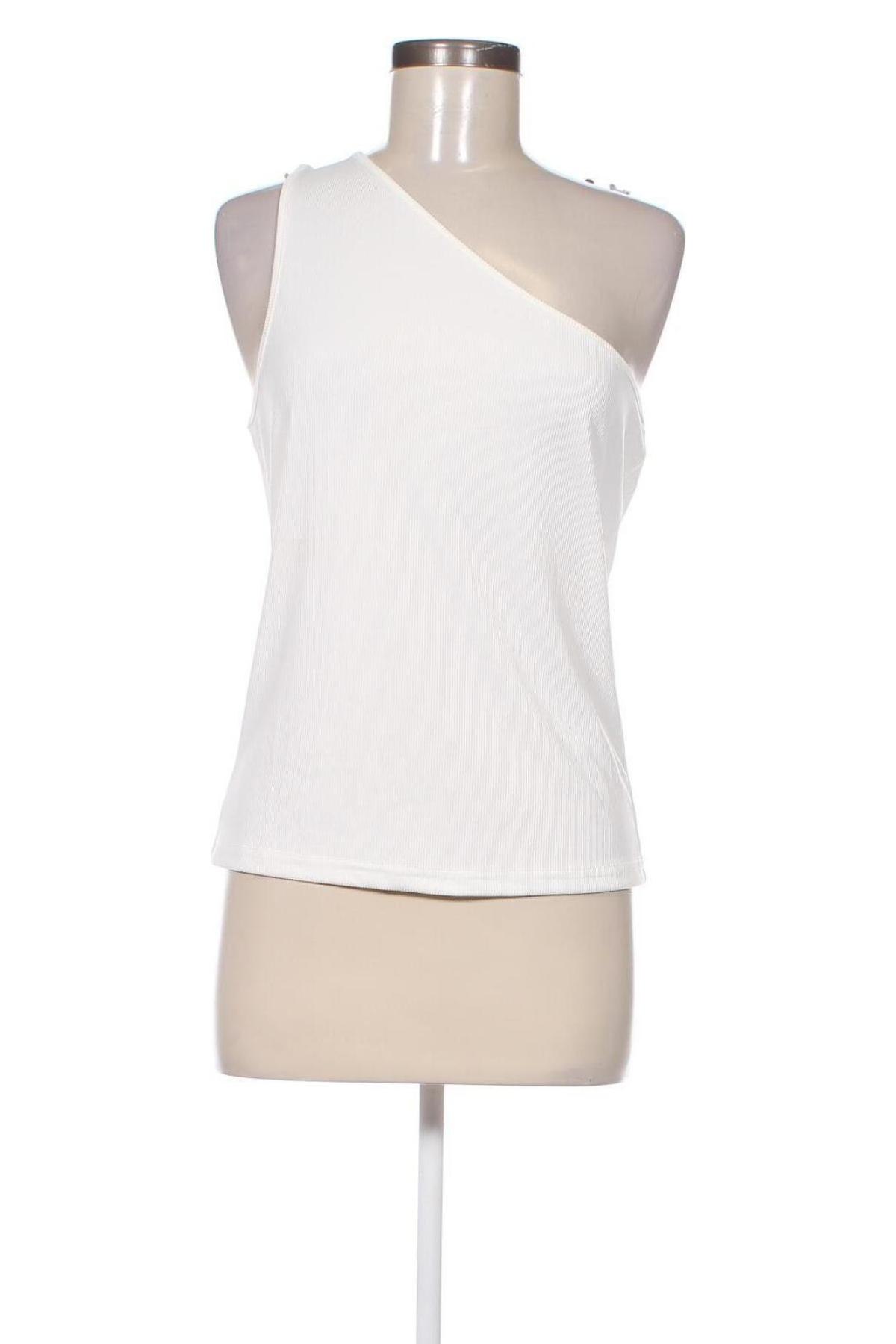Γυναικείο αμάνικο μπλουζάκι Ichi, Μέγεθος L, Χρώμα Λευκό, Τιμή 15,98 €