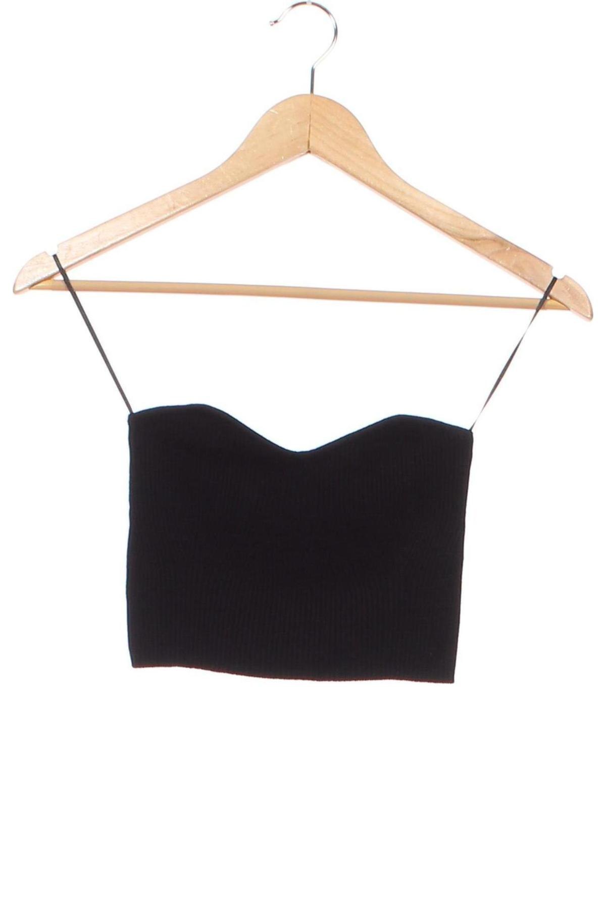 Γυναικείο αμάνικο μπλουζάκι Jennyfer, Μέγεθος M, Χρώμα Μαύρο, Τιμή 10,82 €