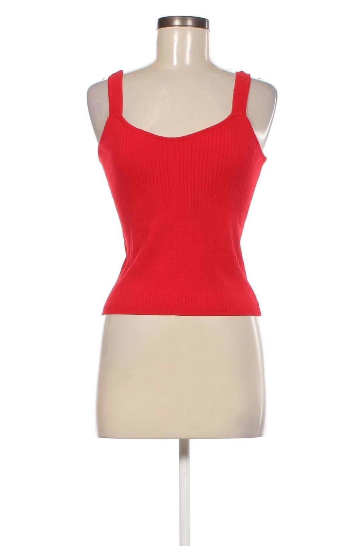 Γυναικείο αμάνικο μπλουζάκι Mango, Μέγεθος M, Χρώμα Κόκκινο, Τιμή 9,90 €