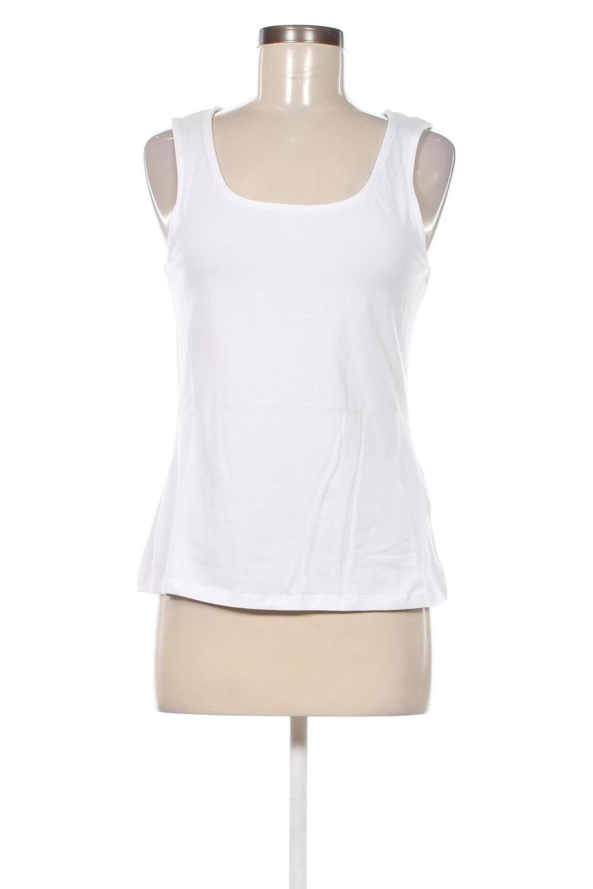 Γυναικείο αμάνικο μπλουζάκι Oviesse, Μέγεθος M, Χρώμα Λευκό, Τιμή 10,82 €