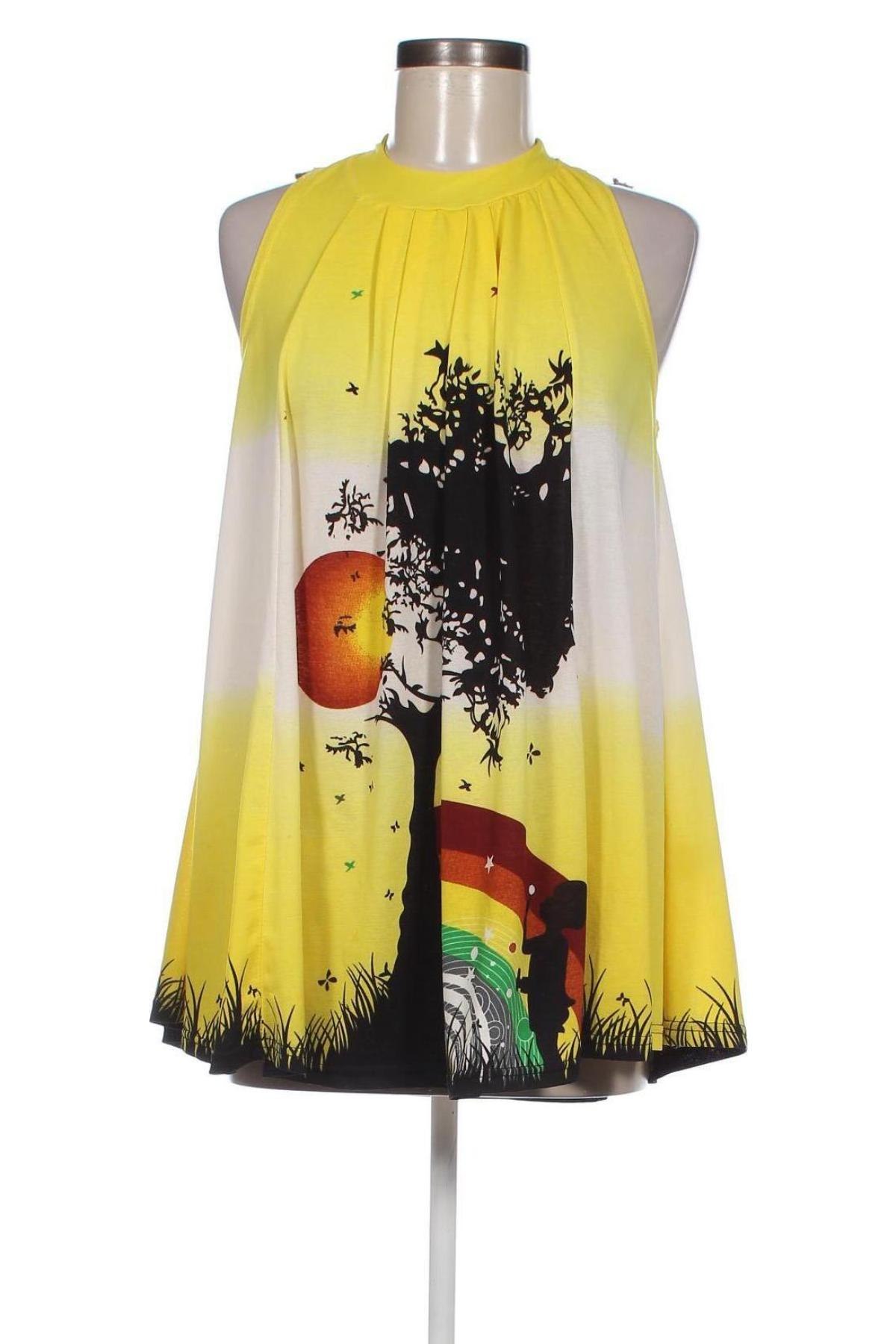 Γυναικείο αμάνικο μπλουζάκι Smashed Lemon, Μέγεθος L, Χρώμα Πολύχρωμο, Τιμή 14,00 €