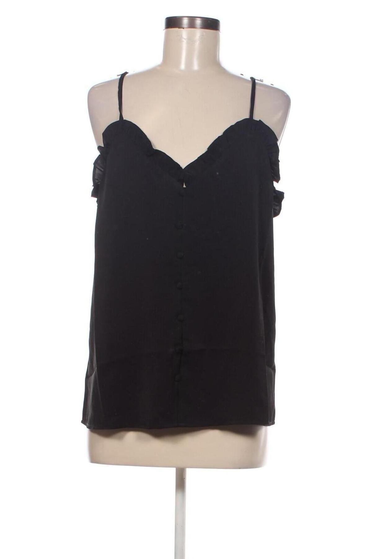 Γυναικείο αμάνικο μπλουζάκι Unika, Μέγεθος M, Χρώμα Μαύρο, Τιμή 2,81 €