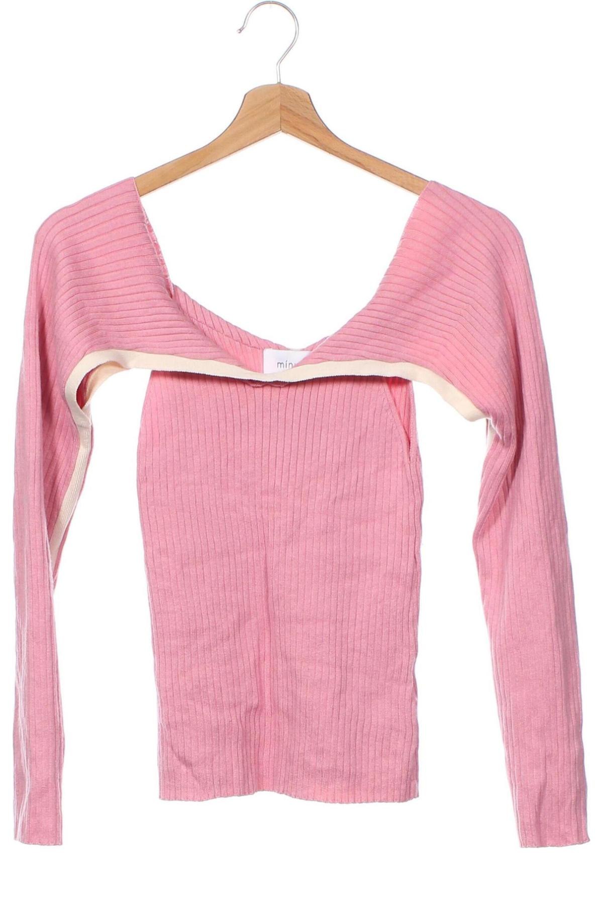 Дамски пуловер, Размер S, Цвят Розов, Цена 19,78 лв.