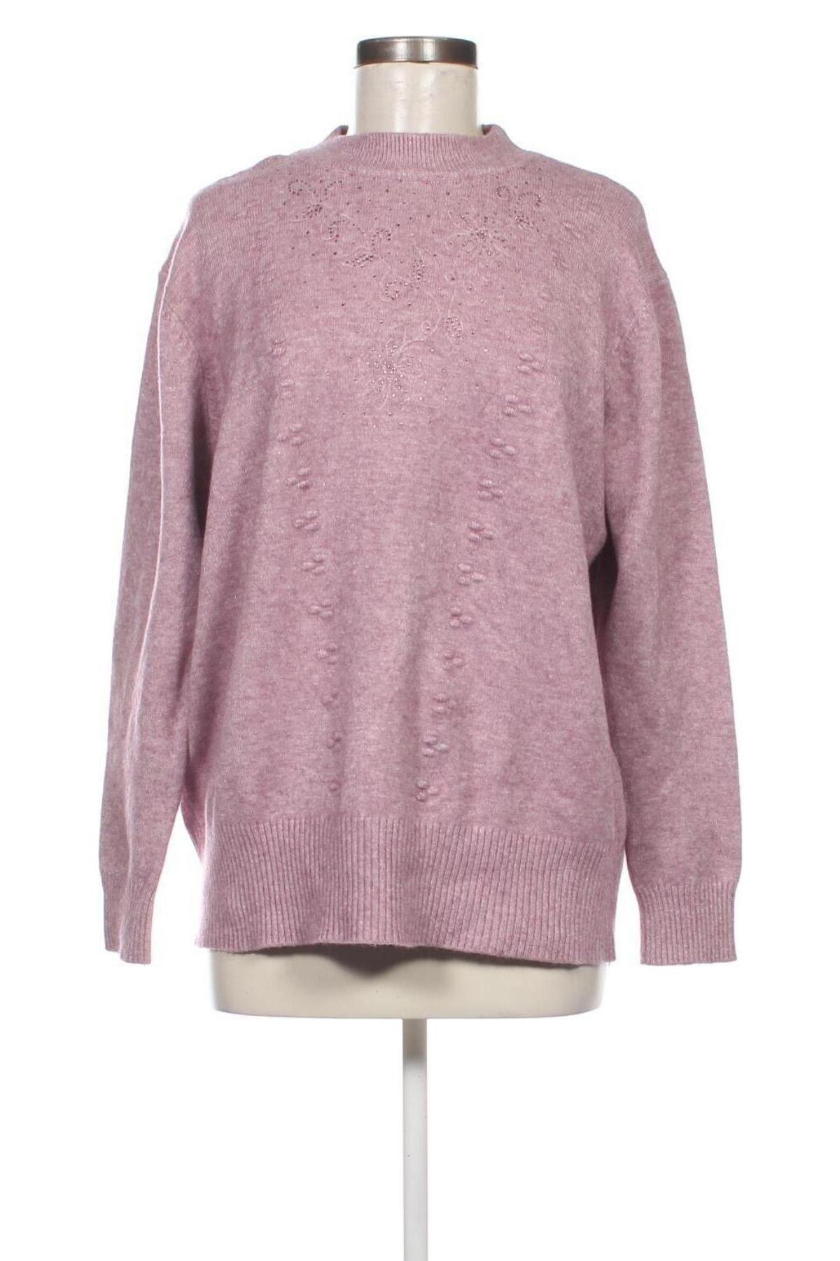 Дамски пуловер, Размер XXL, Цвят Лилав, Цена 14,50 лв.