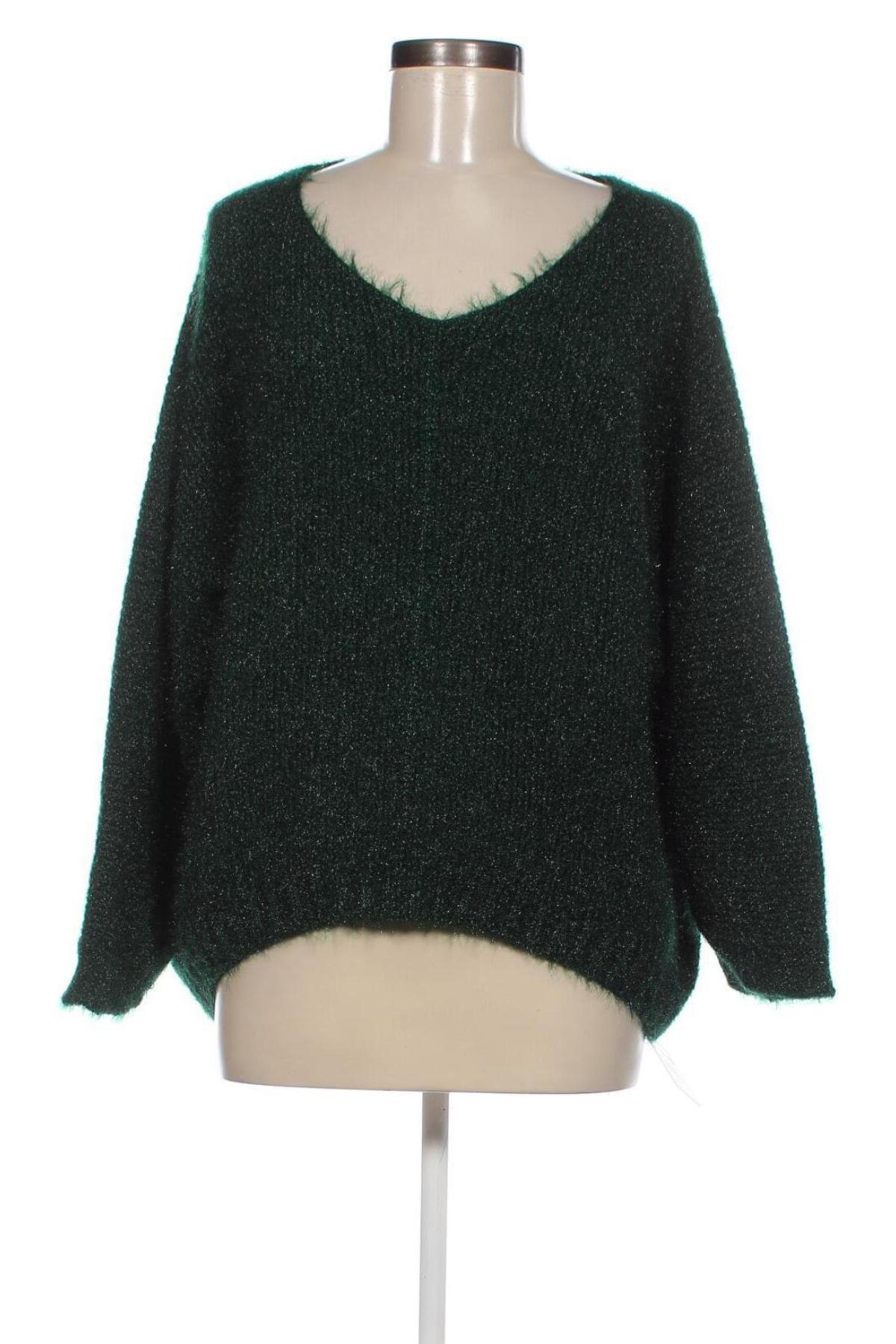 Damenpullover, Größe L, Farbe Grün, Preis 8,68 €