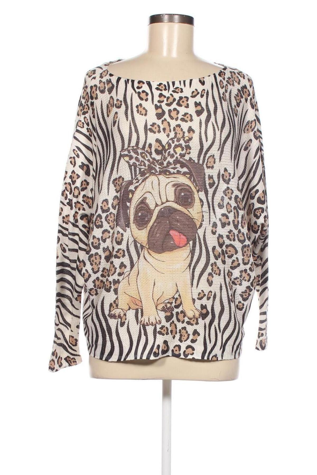 Дамски пуловер, Размер M, Цвят Многоцветен, Цена 13,92 лв.