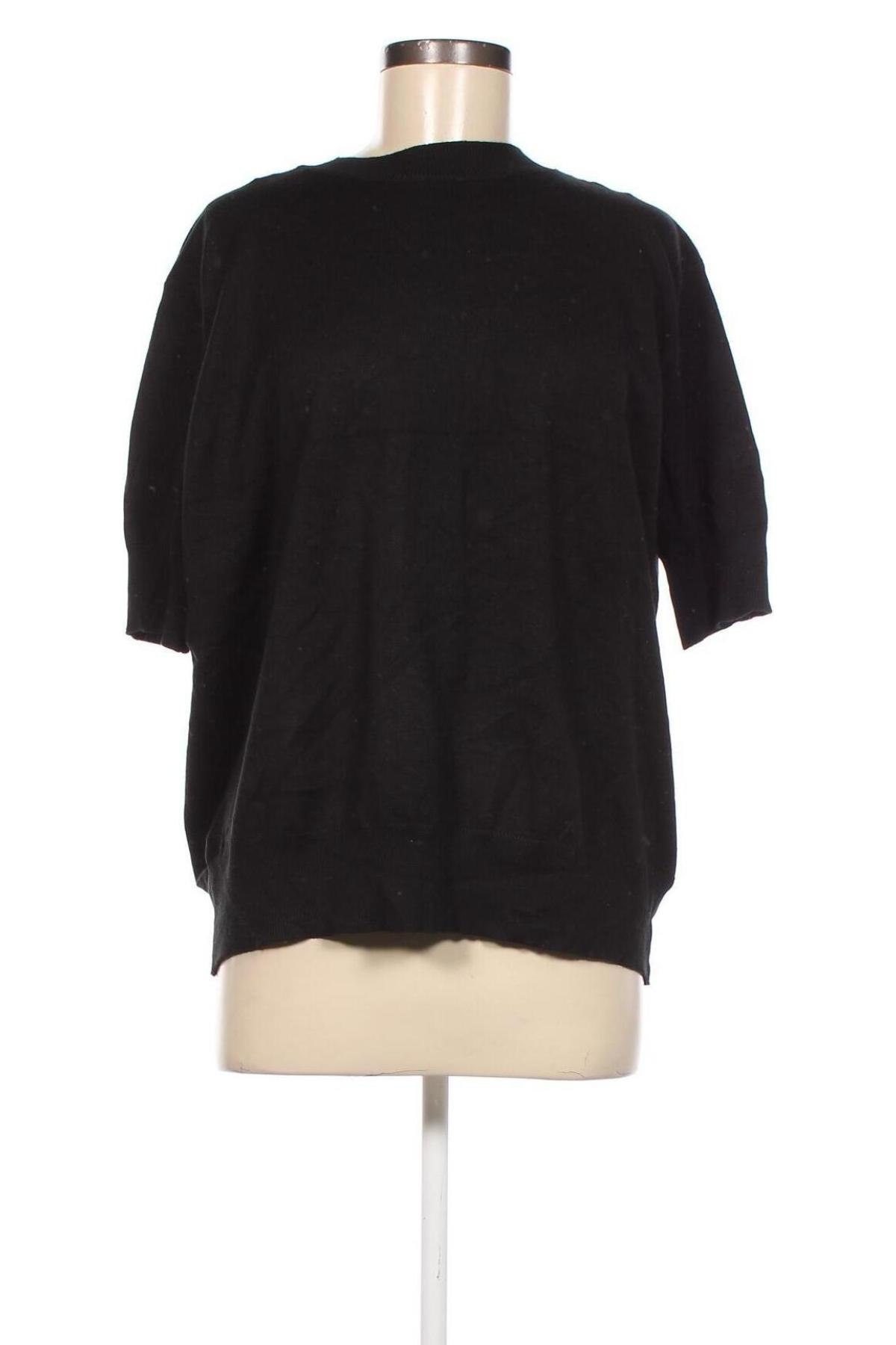 Дамски пуловер, Размер XXL, Цвят Черен, Цена 13,34 лв.