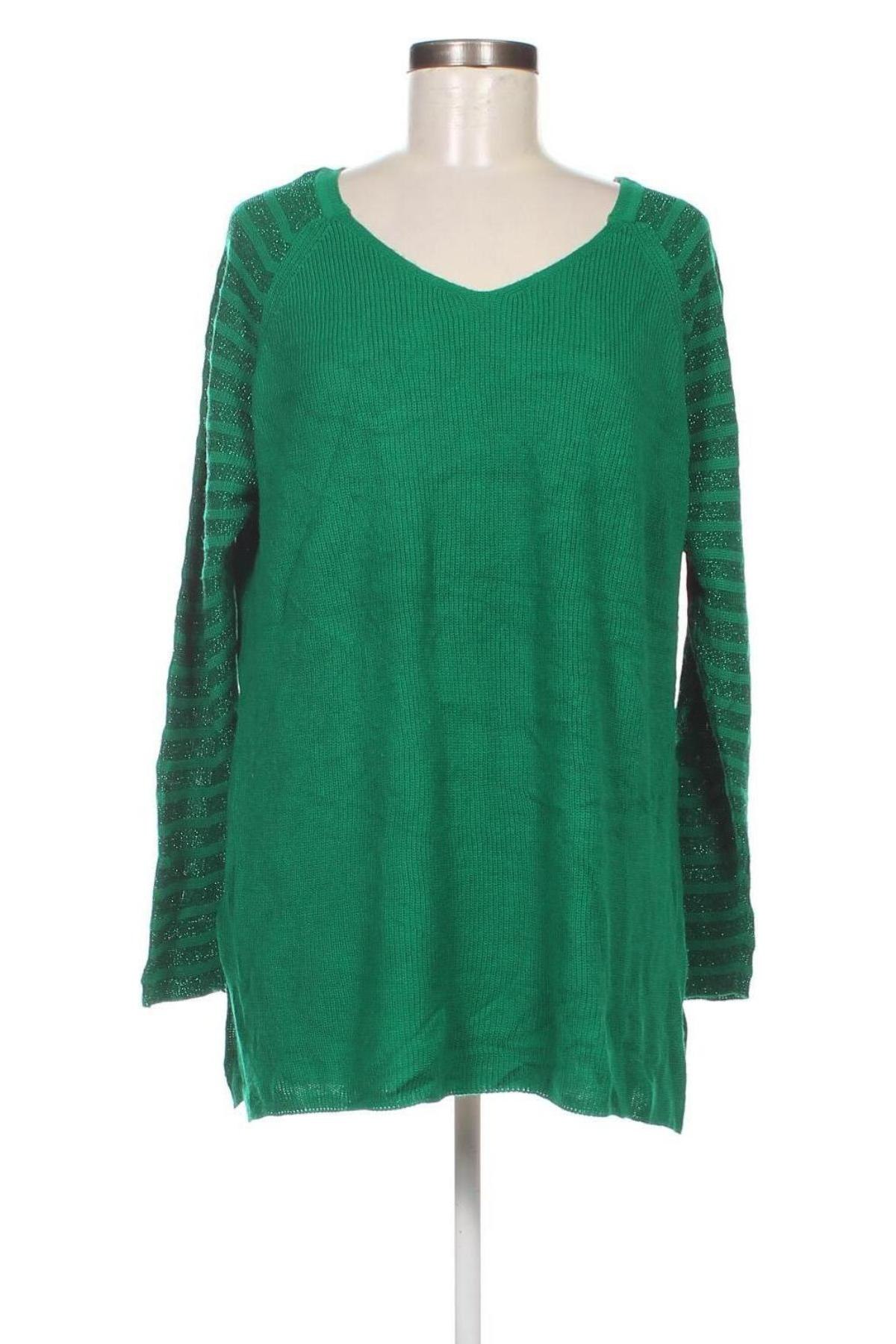 Dámský svetr, Velikost M, Barva Zelená, Cena  88,00 Kč