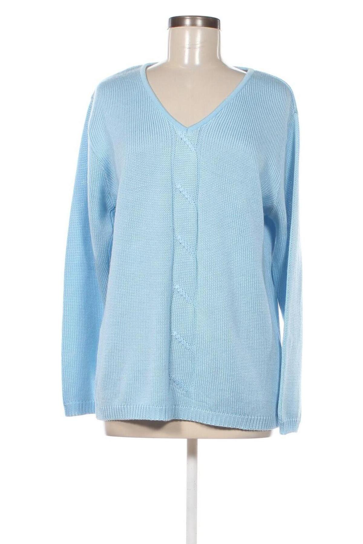 Γυναικείο πουλόβερ, Μέγεθος L, Χρώμα Μπλέ, Τιμή 5,92 €