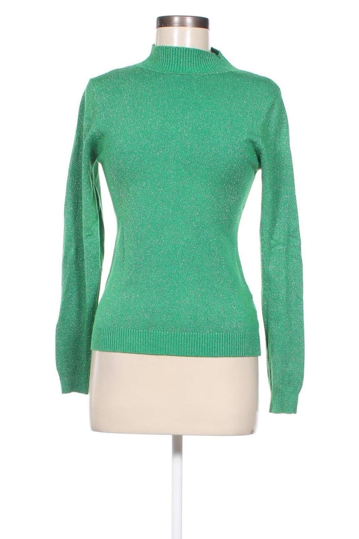 Дамски пуловер, Размер M, Цвят Зелен, Цена 13,92 лв.