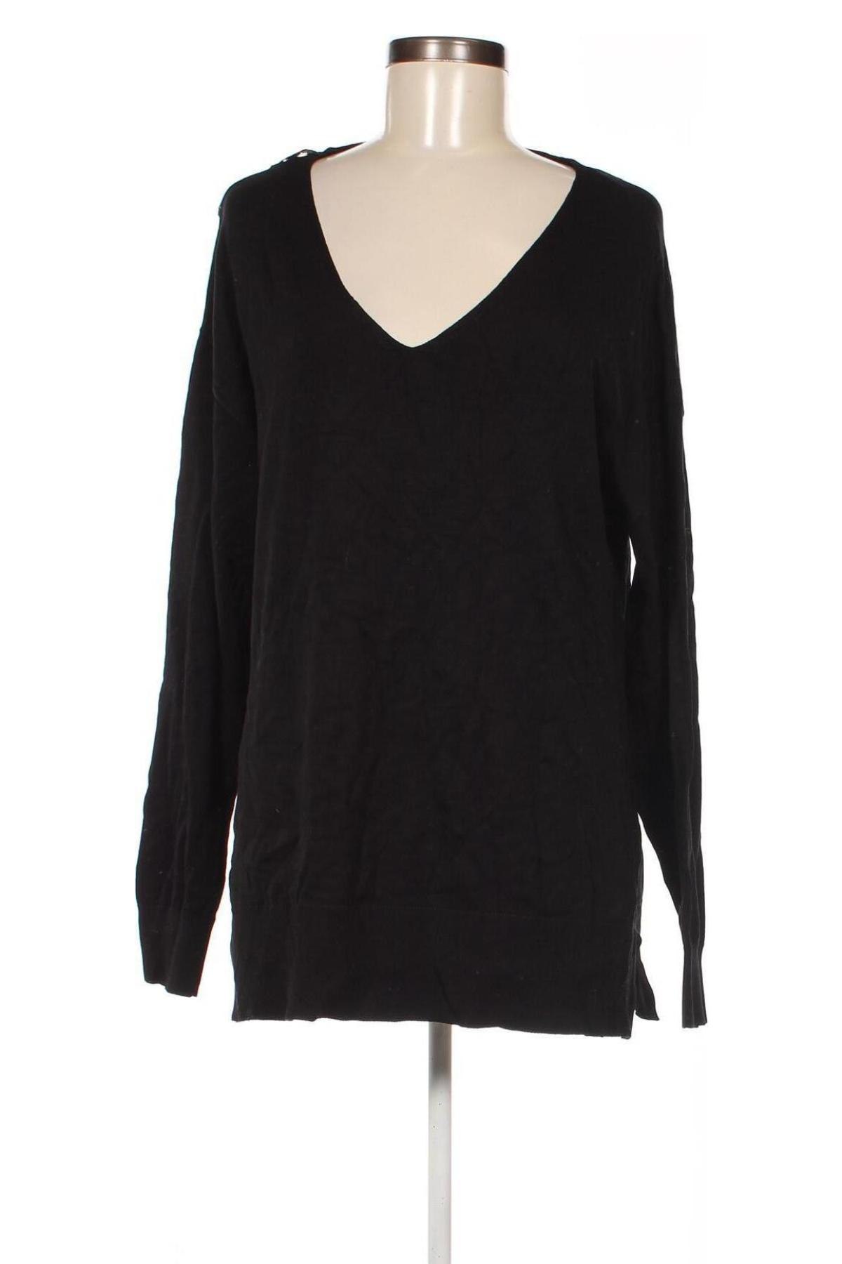 Дамски пуловер Amisu, Размер XL, Цвят Черен, Цена 13,63 лв.