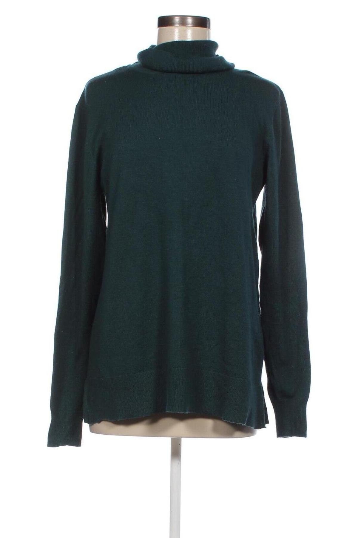 Дамски пуловер Amisu, Размер M, Цвят Зелен, Цена 12,76 лв.