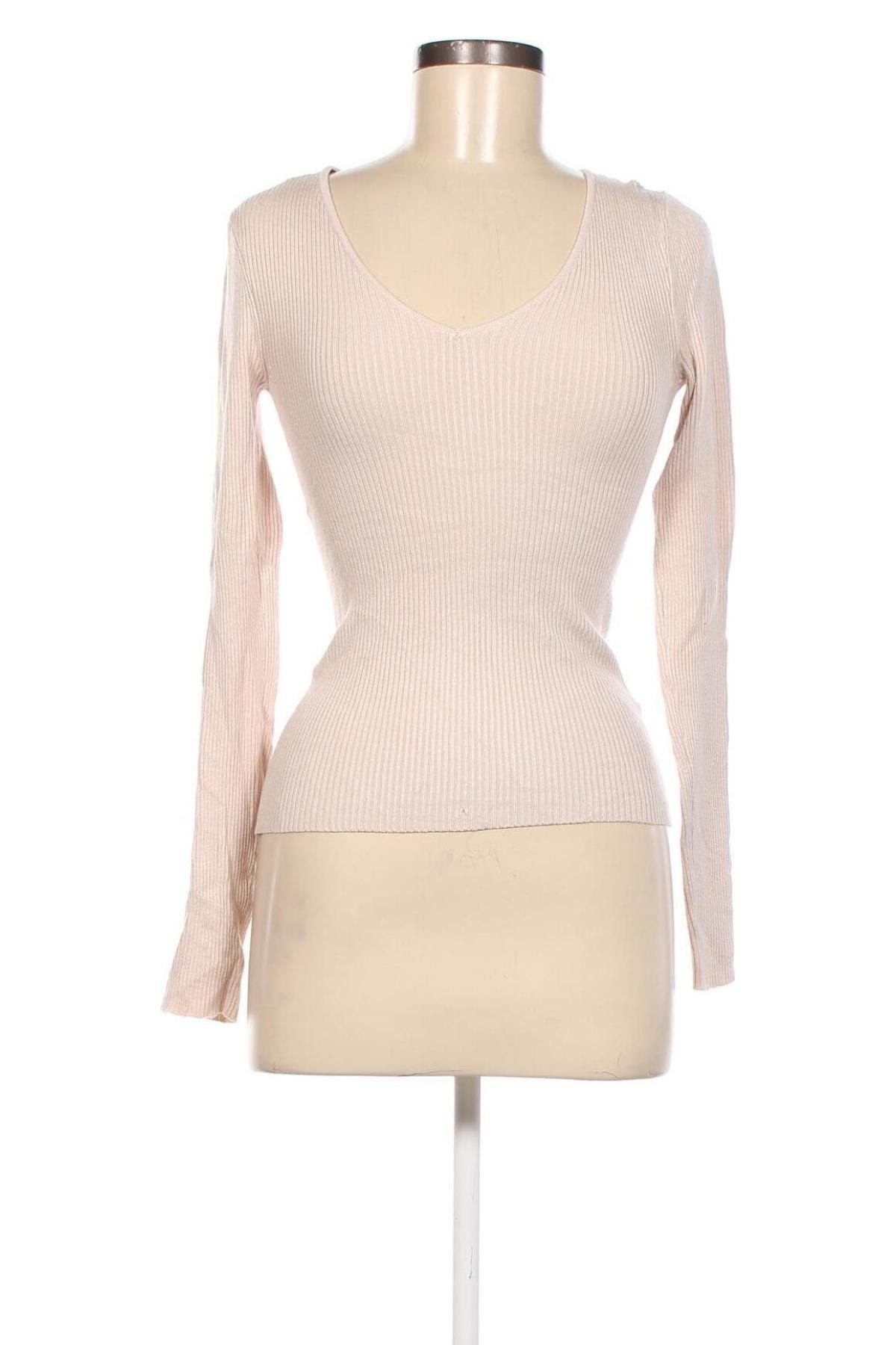 Damenpullover Amisu, Größe S, Farbe Beige, Preis 6,49 €