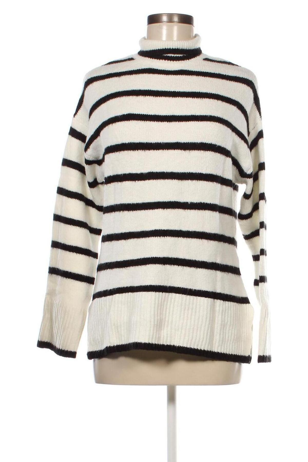Γυναικείο πουλόβερ Amisu, Μέγεθος S, Χρώμα Λευκό, Τιμή 4,66 €