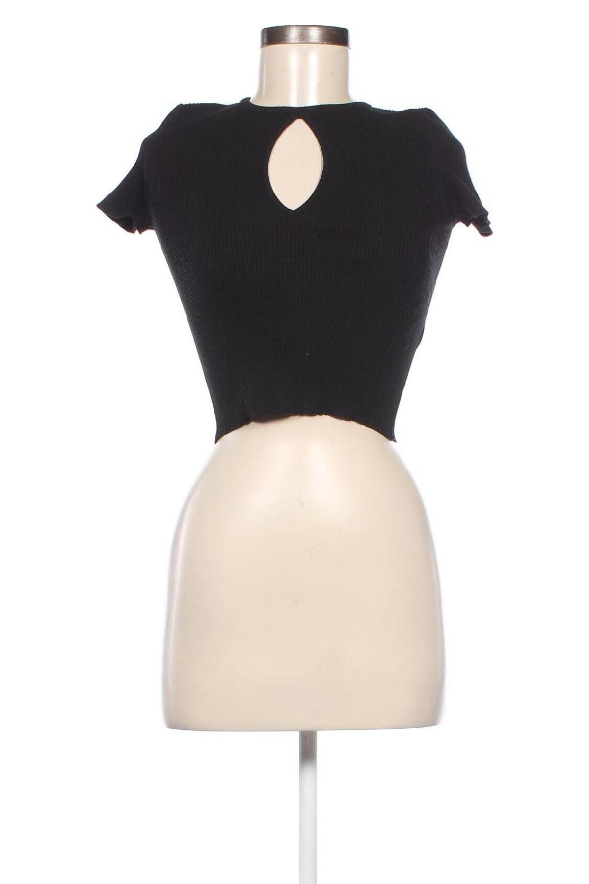 Γυναικείο πουλόβερ Bershka, Μέγεθος S, Χρώμα Μαύρο, Τιμή 5,22 €