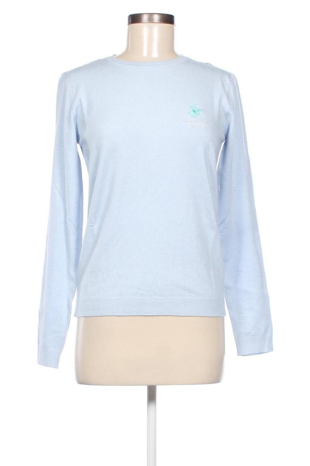 Damenpullover Beverly Hills Polo Club, Größe L, Farbe Blau, Preis 26,37 €