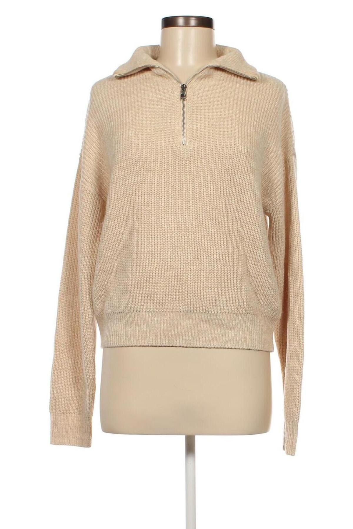 Γυναικείο πουλόβερ Bik Bok, Μέγεθος M, Χρώμα  Μπέζ, Τιμή 7,18 €