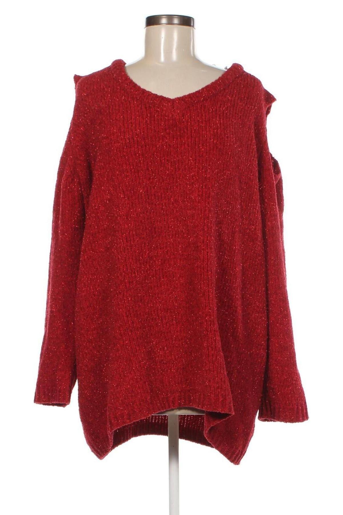Дамски пуловер Body Flirt, Размер XL, Цвят Червен, Цена 11,89 лв.
