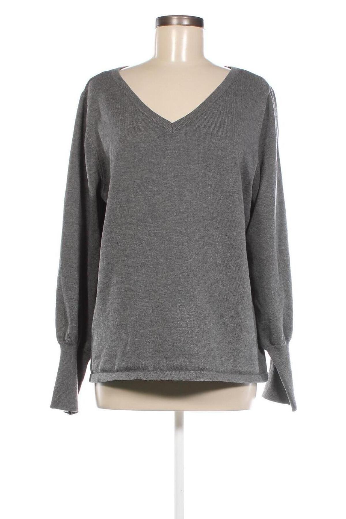Дамски пуловер Body Flirt, Размер XXL, Цвят Сив, Цена 9,57 лв.