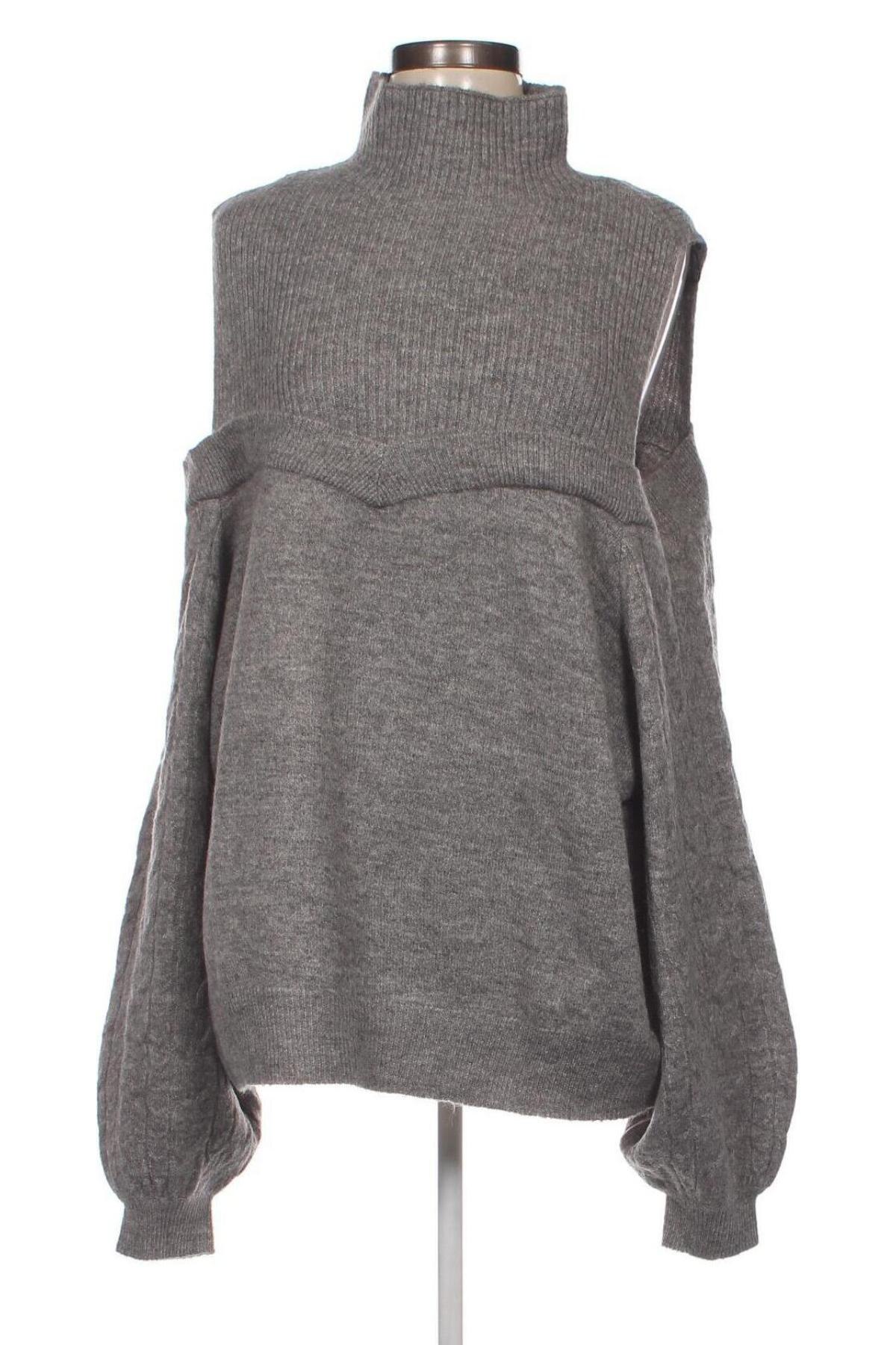 Дамски пуловер Body Flirt, Размер XXL, Цвят Сив, Цена 18,27 лв.