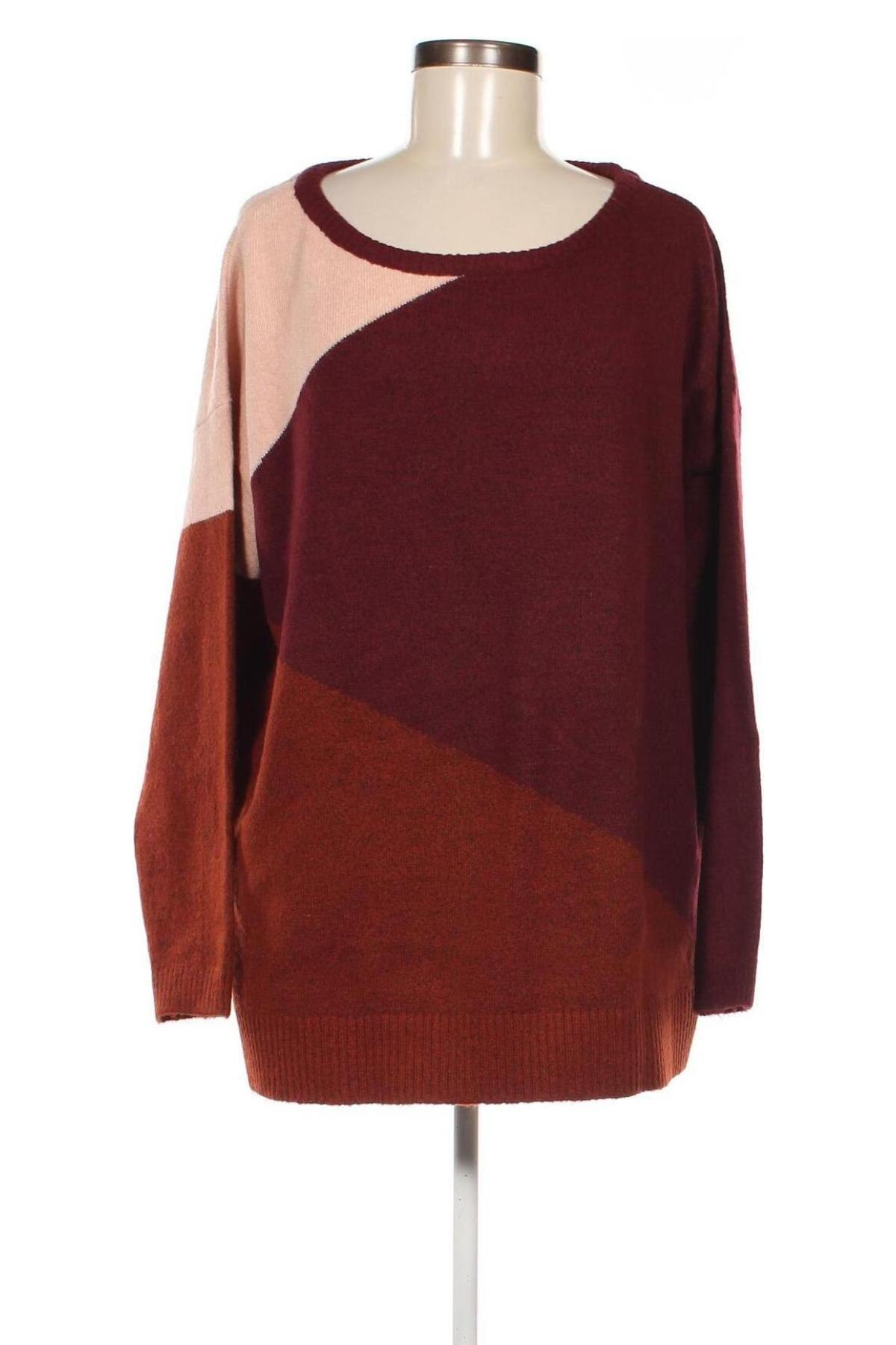 Дамски пуловер Bpc Bonprix Collection, Размер XXL, Цвят Многоцветен, Цена 18,85 лв.