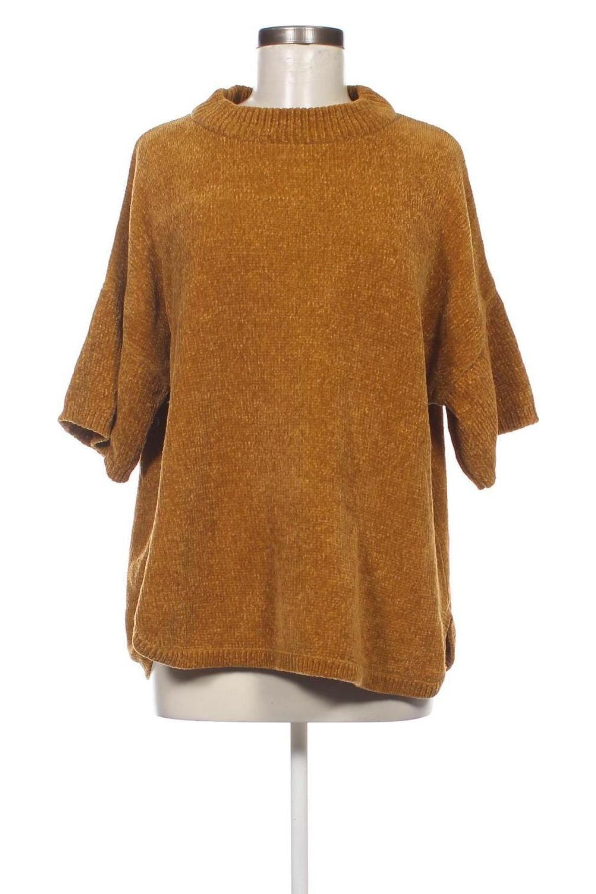 Дамски пуловер Brandtex, Размер M, Цвят Жълт, Цена 12,47 лв.