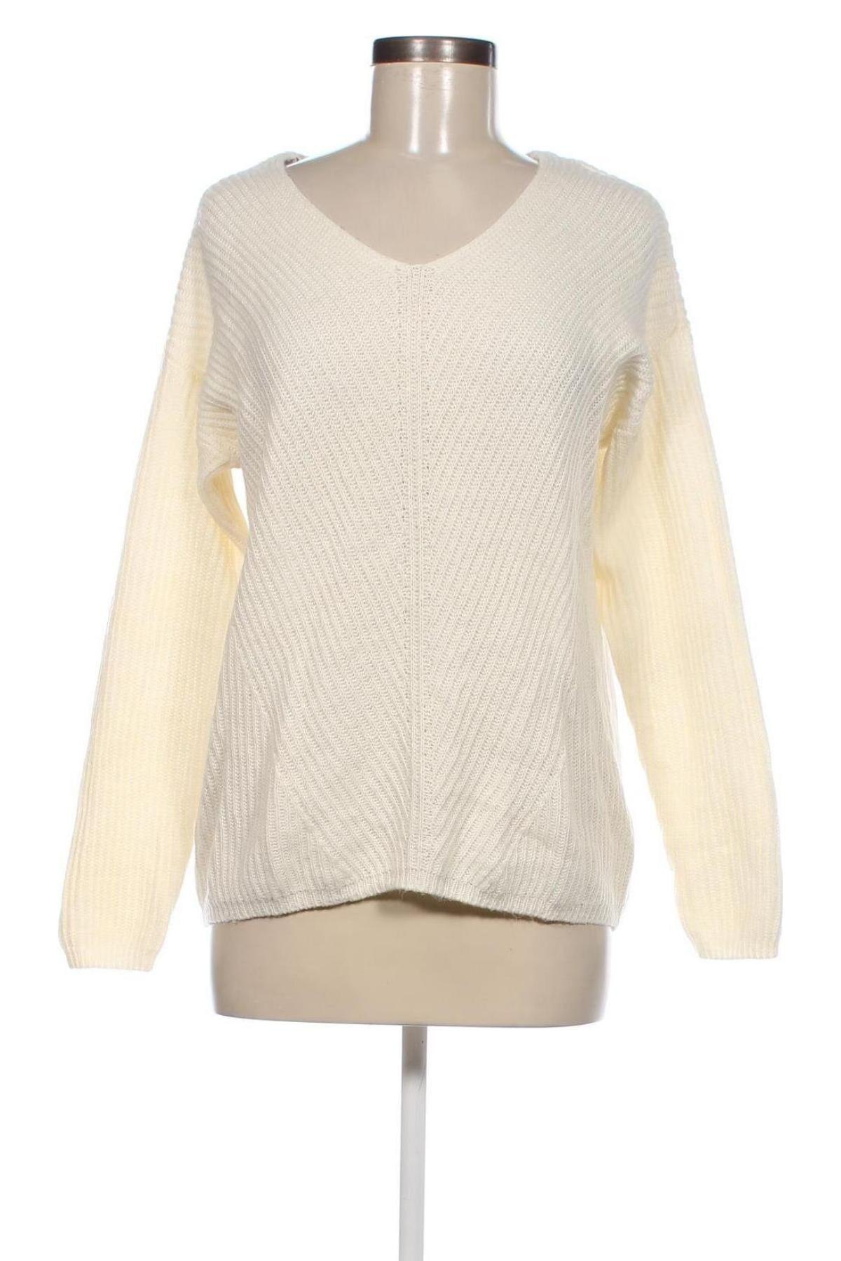 Damenpullover C&A, Größe S, Farbe Weiß, Preis 7,06 €